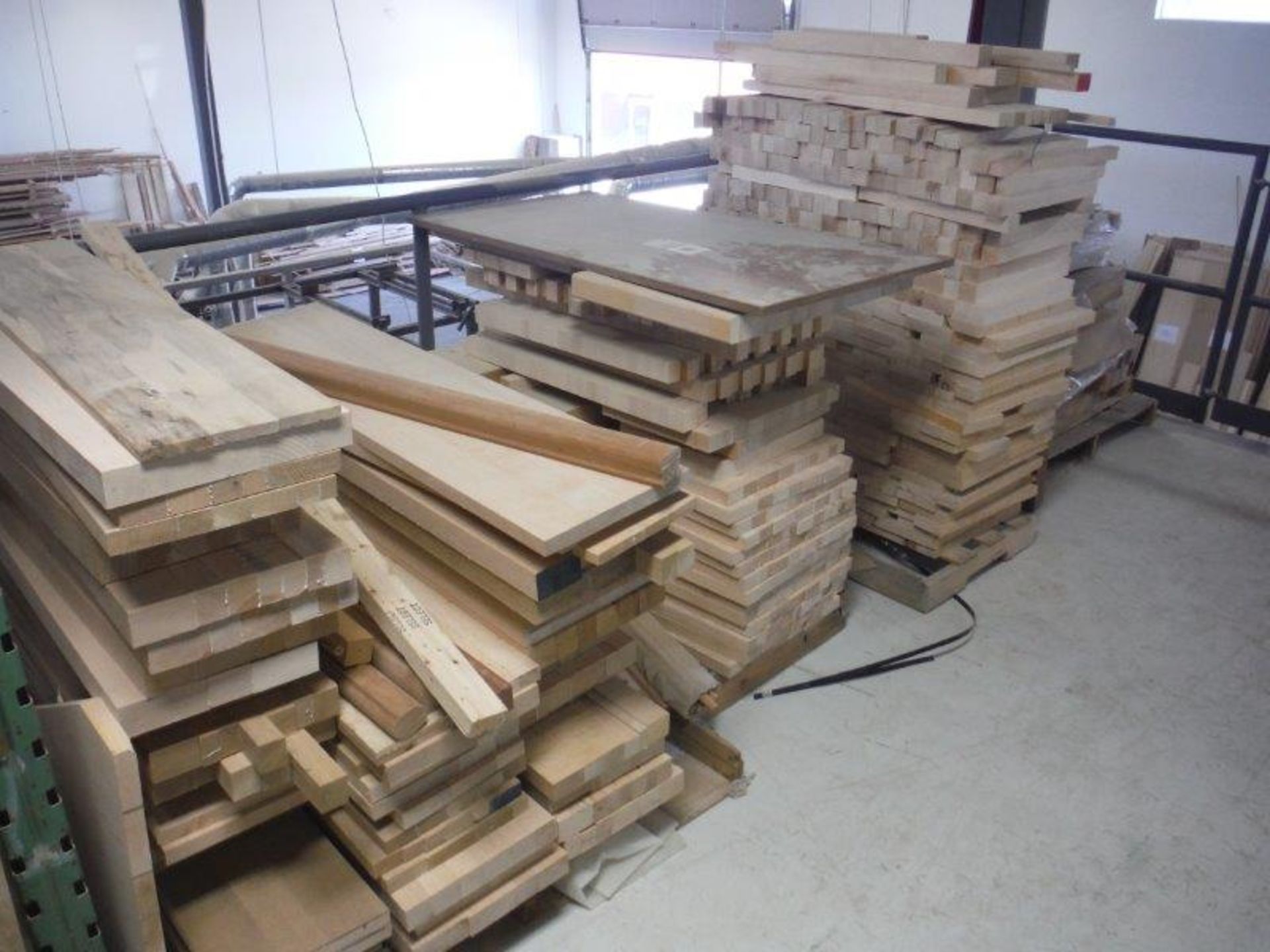 ASSORTED HARDWOOD, MOULDINGS