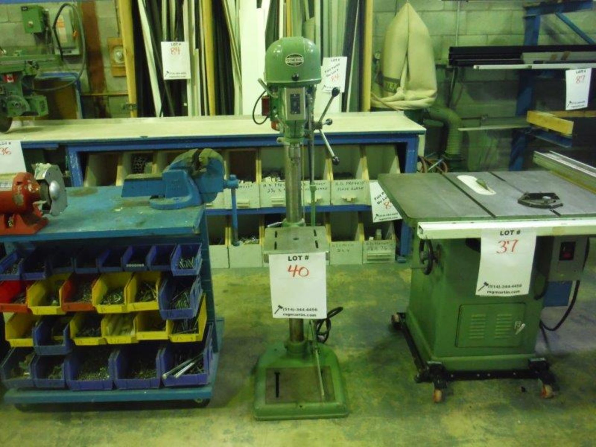 "GENERAL" FLOOR DRILL PRESS