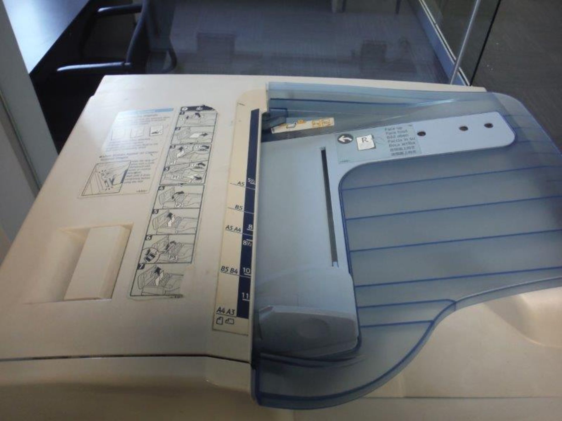 "RICOH" COLOR PHOTOCOPIER w/ 4 PAPER TRAYS # AFICO MPC4500 - Image 6 of 6