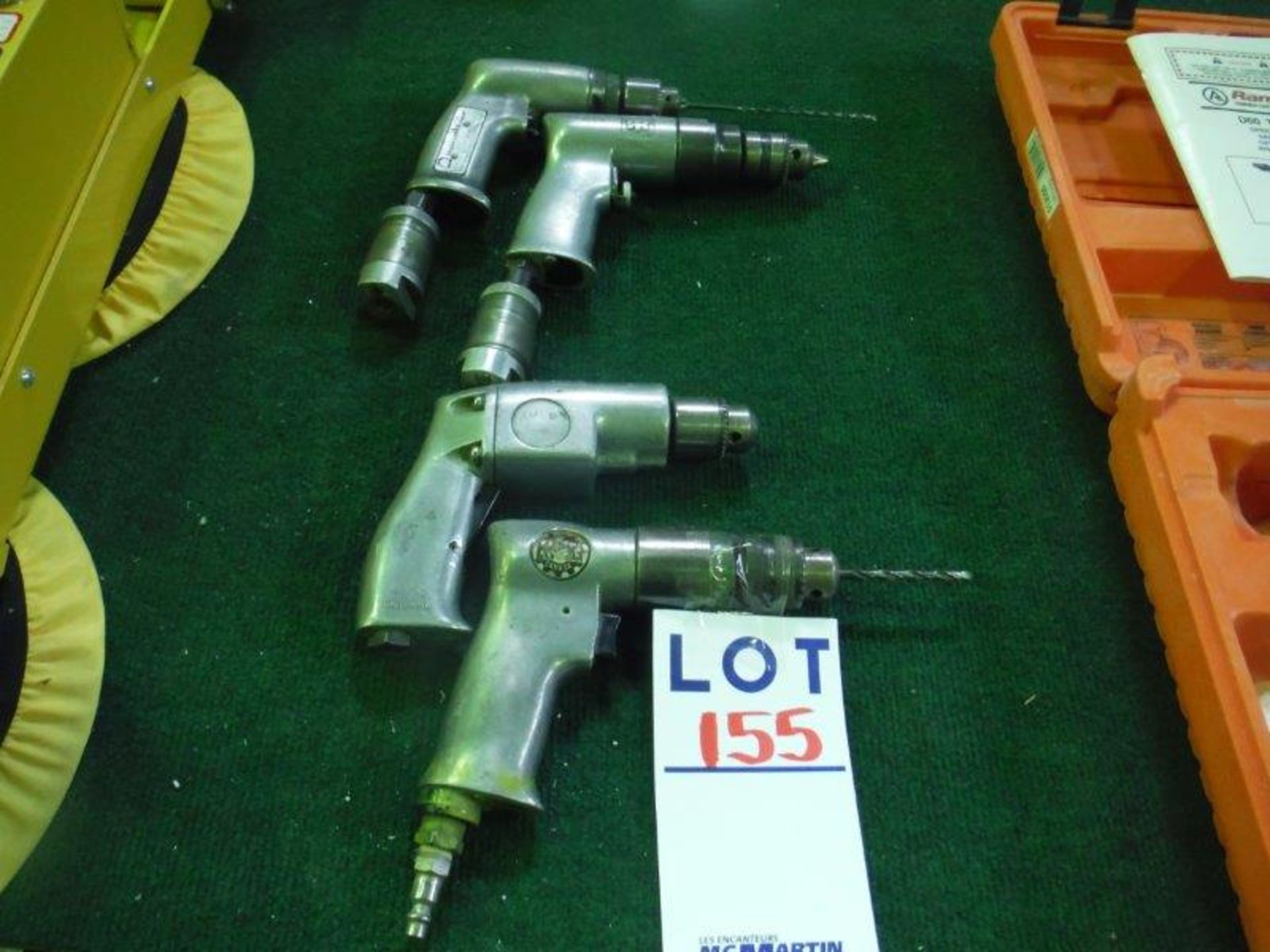 ASSORTED PNEUMATIC DRILLS (4X) (KING, INGERSOL-RAND...)