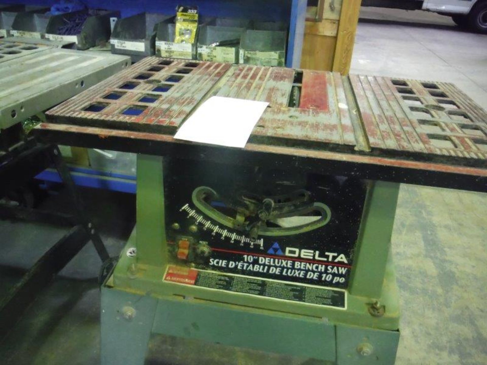 "DELTA" 10" BENCH SAW - Image 2 of 2