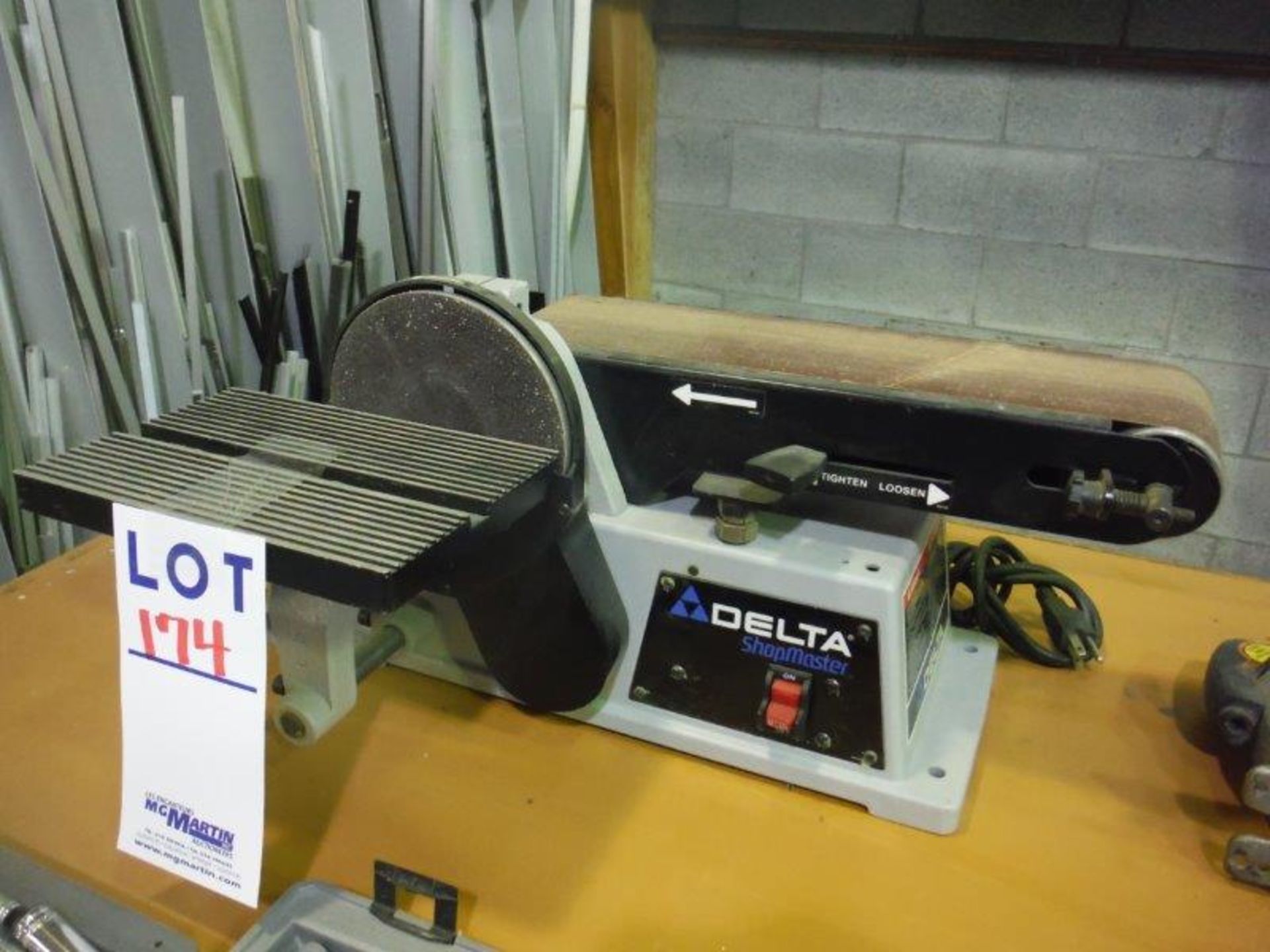 "DELTA" SHOPMASTER DISC/BELT SANDER