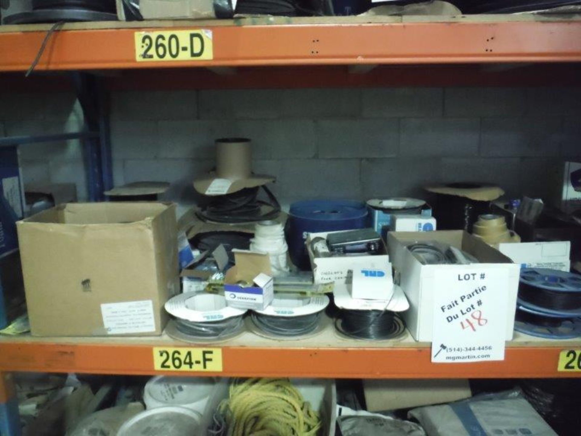 LOT: ASSORTED SCREEN SPLINE, WEATHER STRIPPING, HORSESHOE SHIMS, FOAM GLAZING TAPE, & ….... - Image 2 of 9