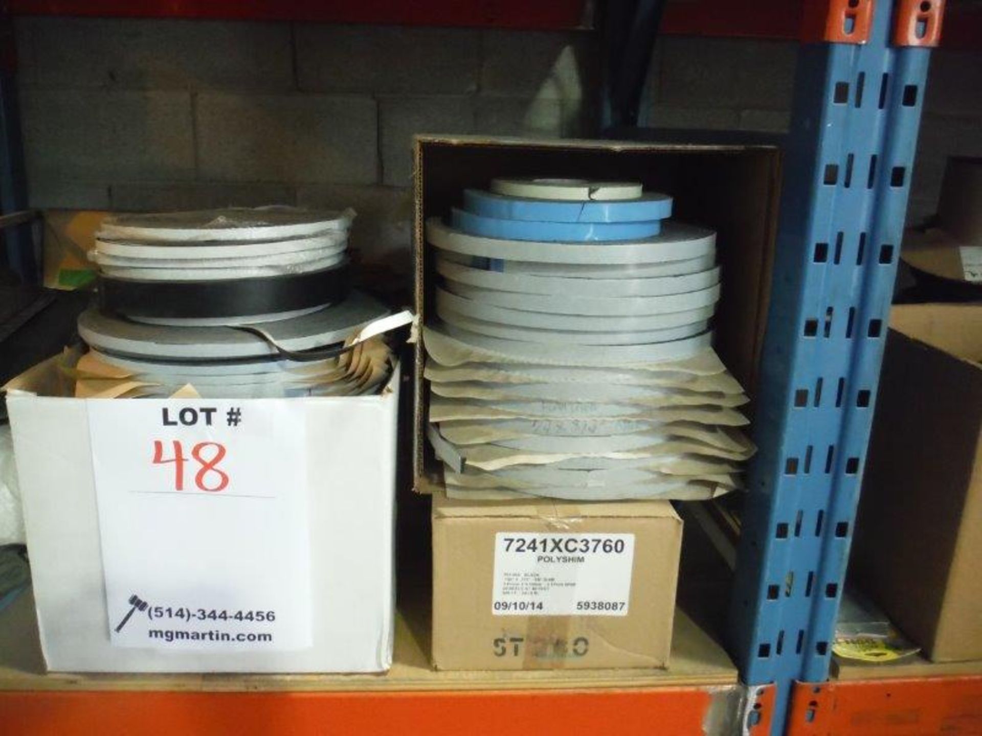 LOT: ASSORTED SCREEN SPLINE, WEATHER STRIPPING, HORSESHOE SHIMS, FOAM GLAZING TAPE, & …....