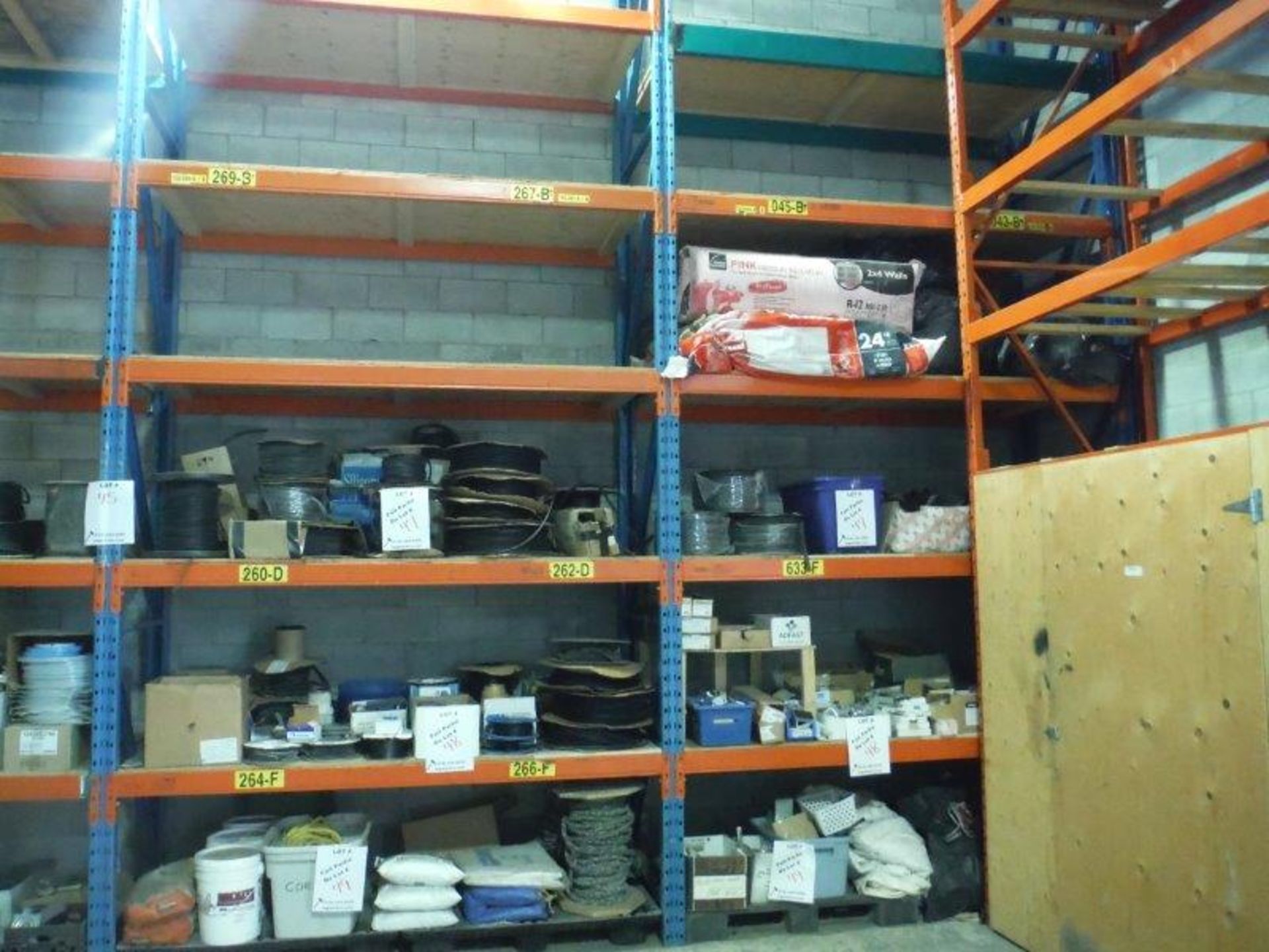 INDUSTRIAL PALLET RACKS (NO CONTENTS) 2 SECTIONS 96"x42"x16FT. H - (NO CONTENTS) - Image 2 of 2