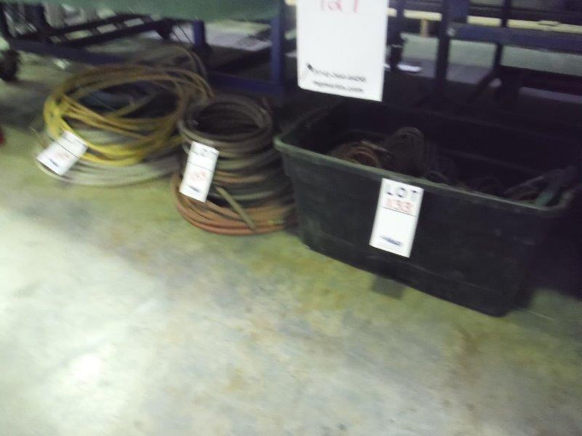 ASSORTED AIR COMPRESSOR HOSES