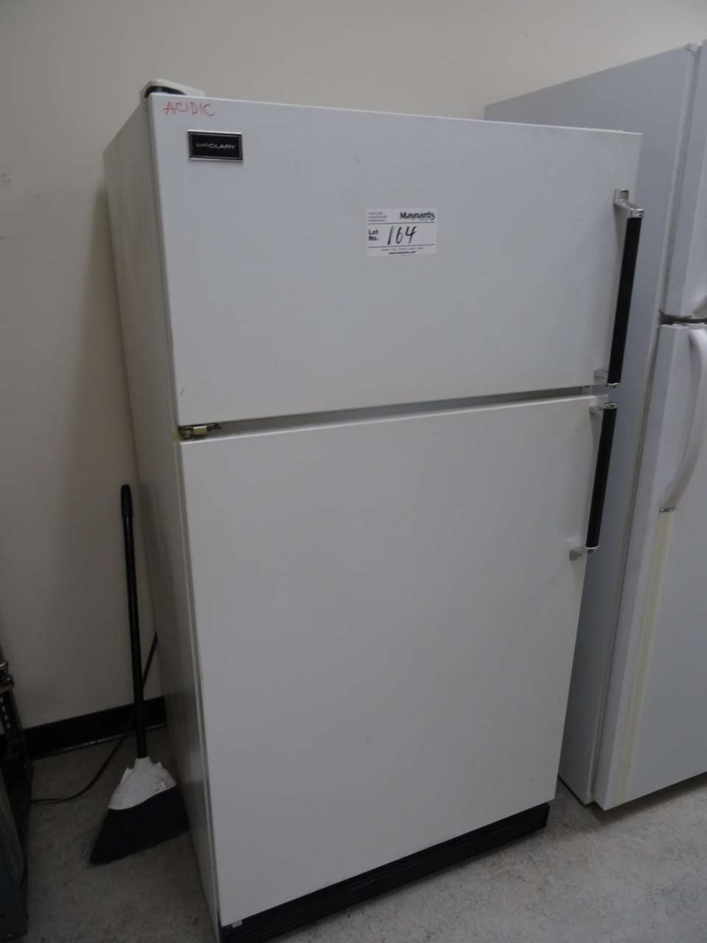 McClary Fridge, white, 14.5 cu.ft.