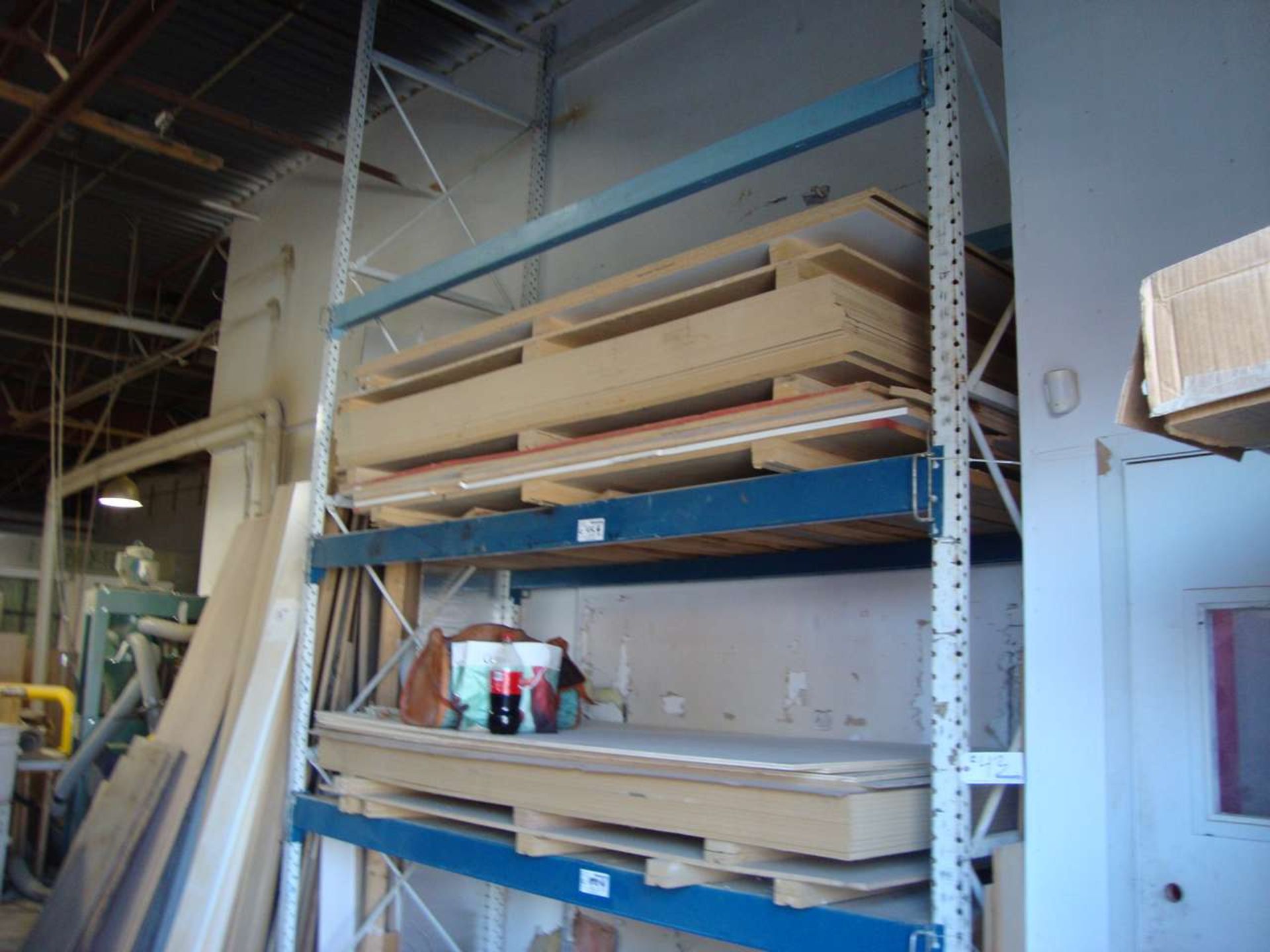 14' tall x 118" 3 tier metal warehouse rack