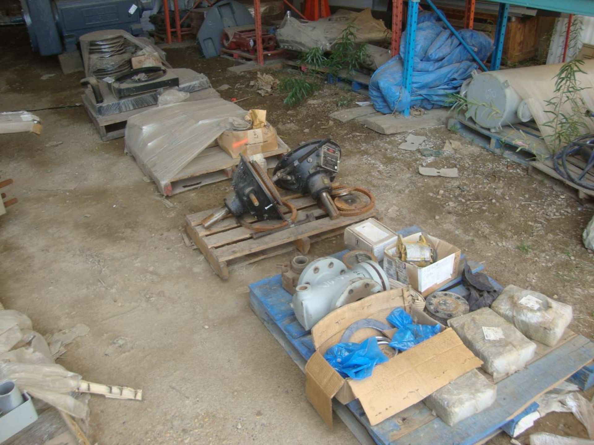 Pallets of parts