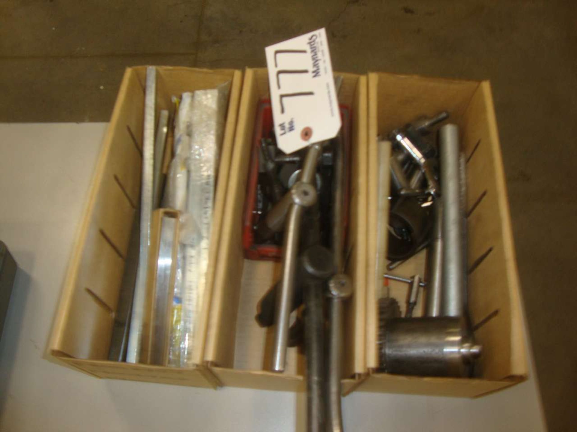 Boxes of tools