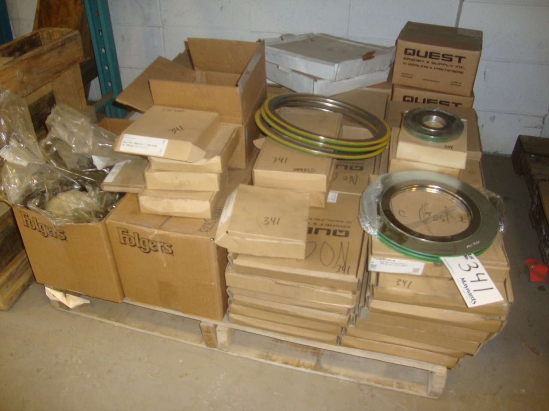 Quest Pallet of gaskets