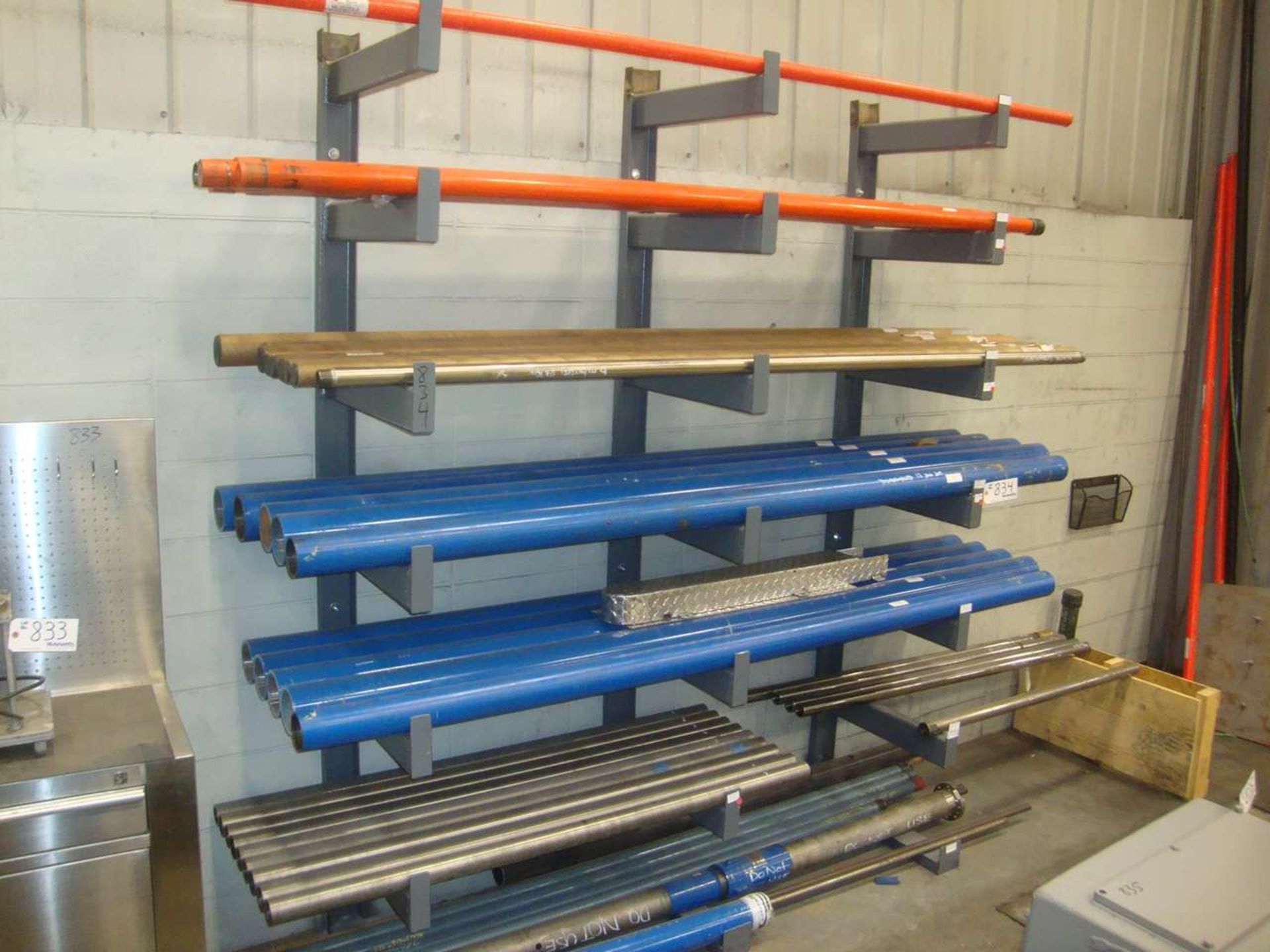 Steel storage rack