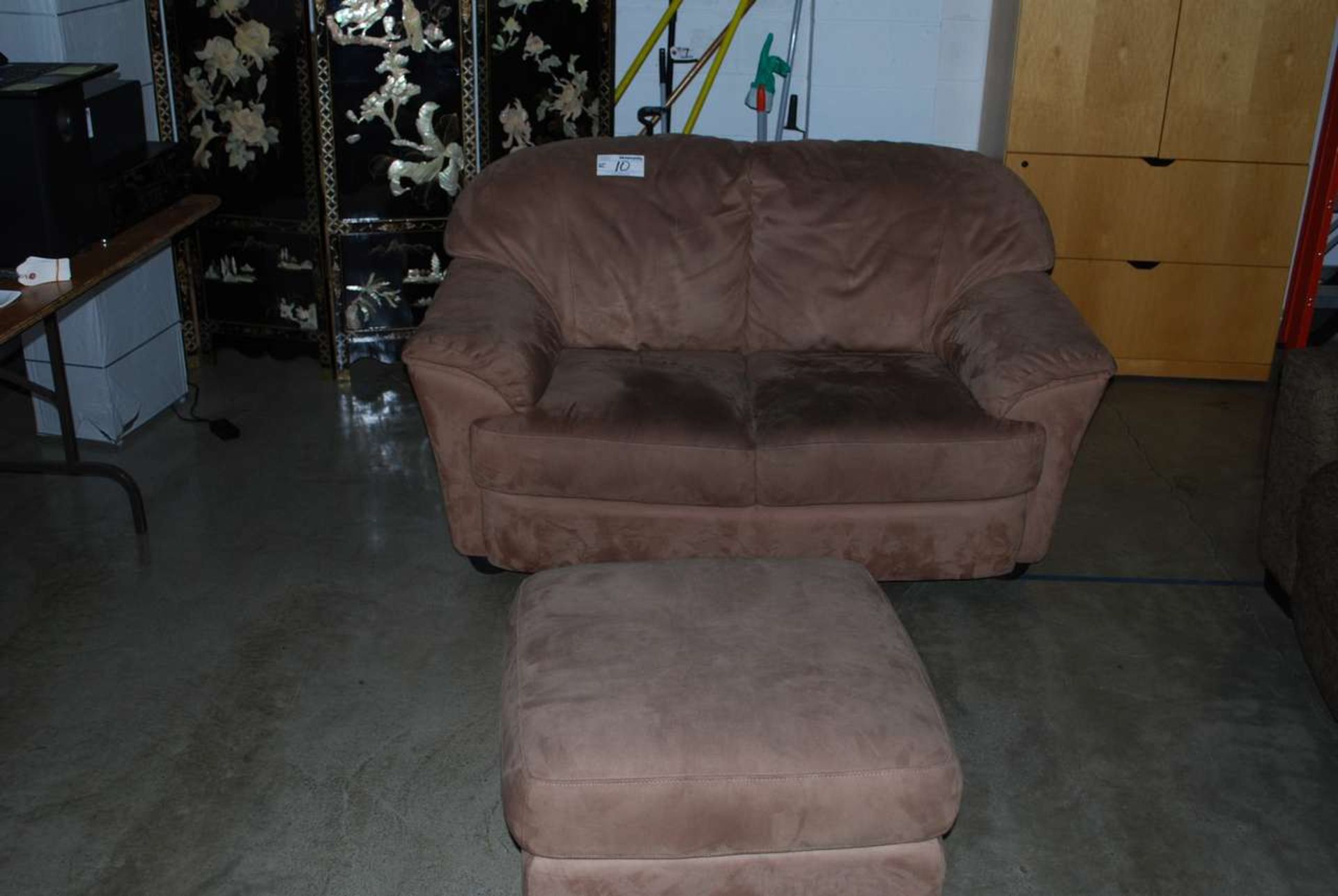 Sofa and ottoman