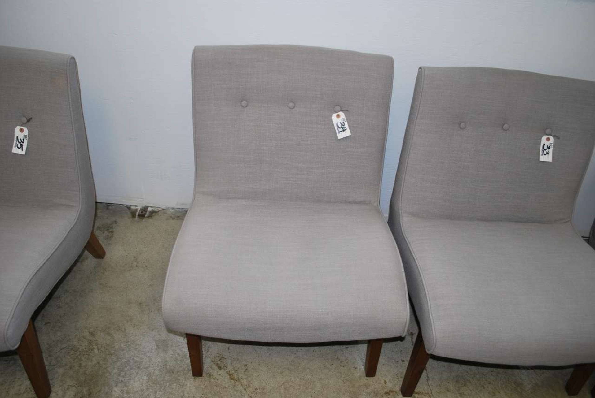 Gery side chairs