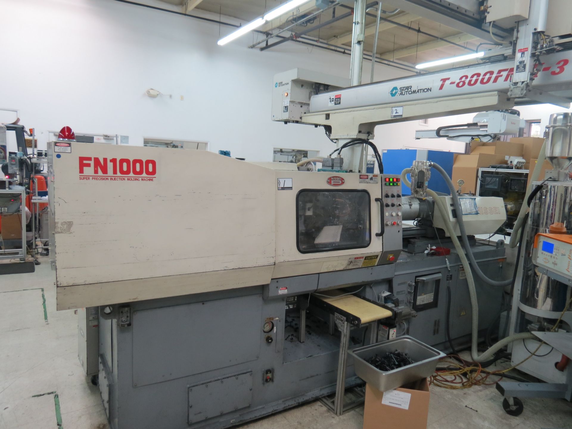 88 Ton Nissei Injection Molding Machine Mdl # FN1000-12A, NC9000 Control, S/N # SO8S012, 1997 - Image 2 of 4