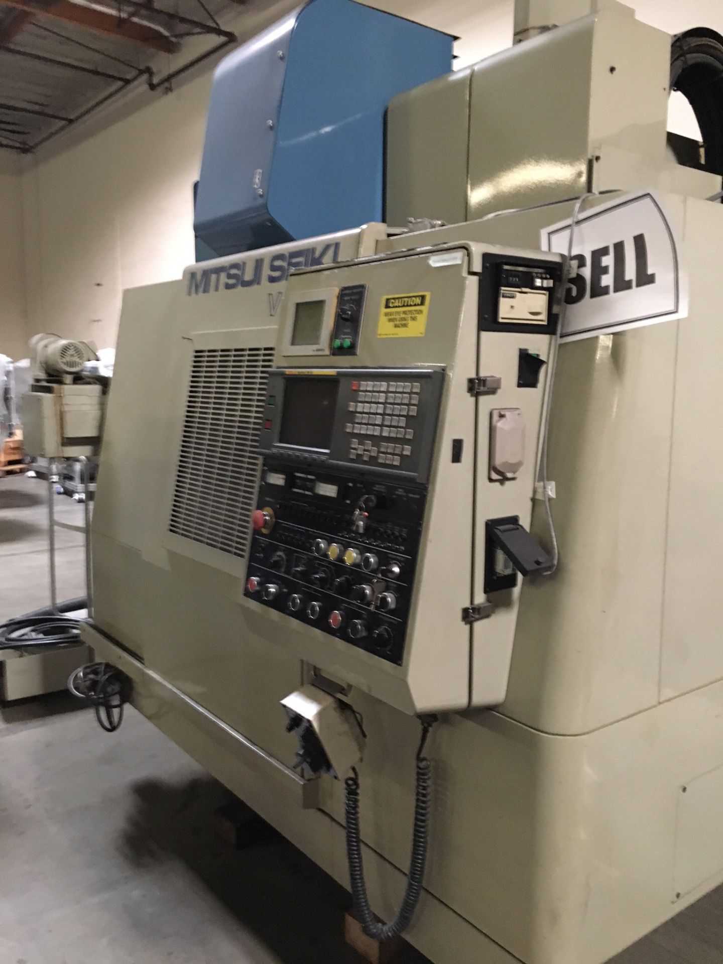 Mitsu Seiki Model VT3A CNC Vertical Machining Center w/ Fanuc 16M Control, Mfg New in 1994