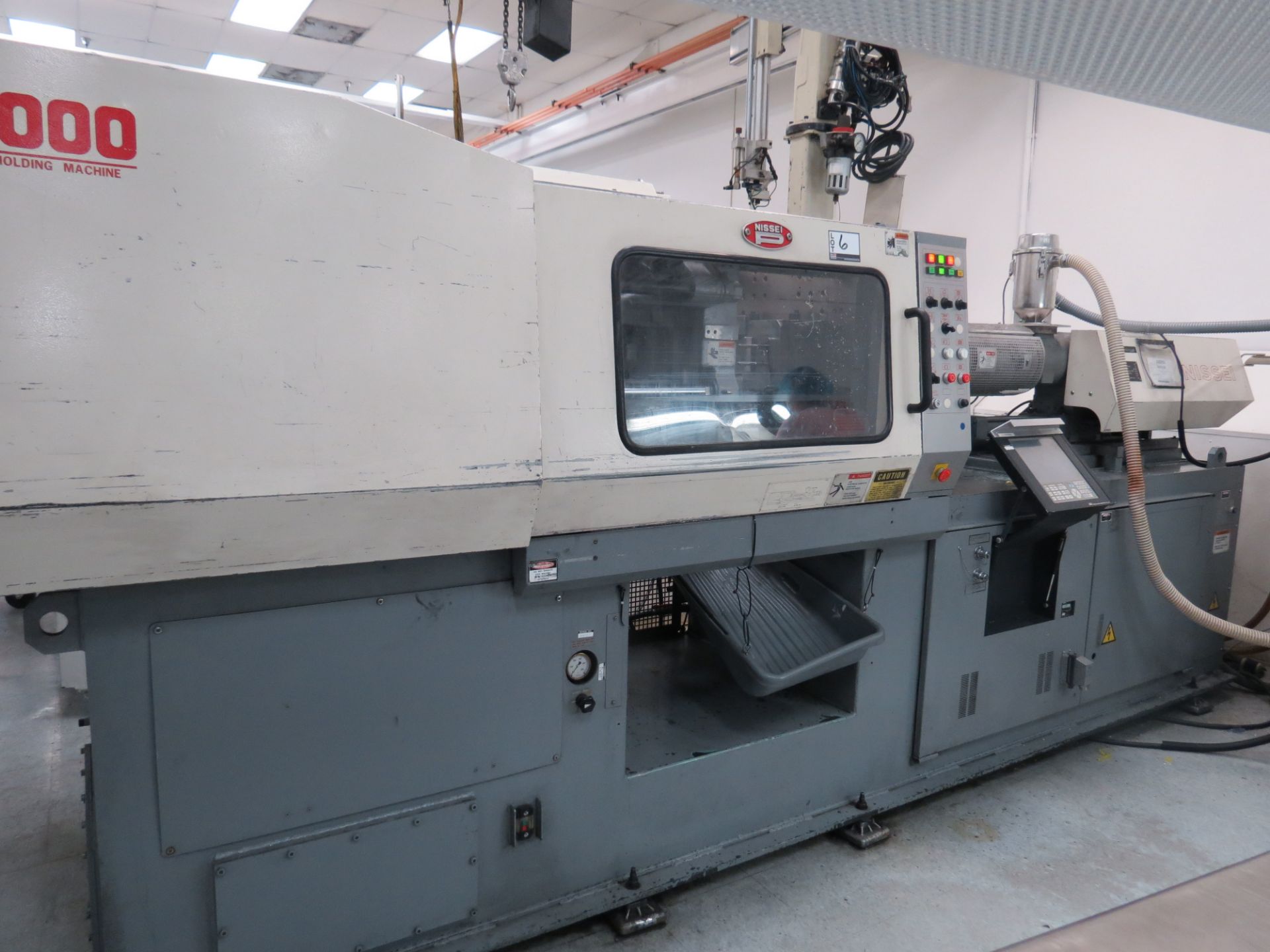 120 Ton Nissei Injection Molding Machine, Mdl # FN2000-18A, NC9300T Control, S/N # S11T071, 1999 - Image 3 of 6