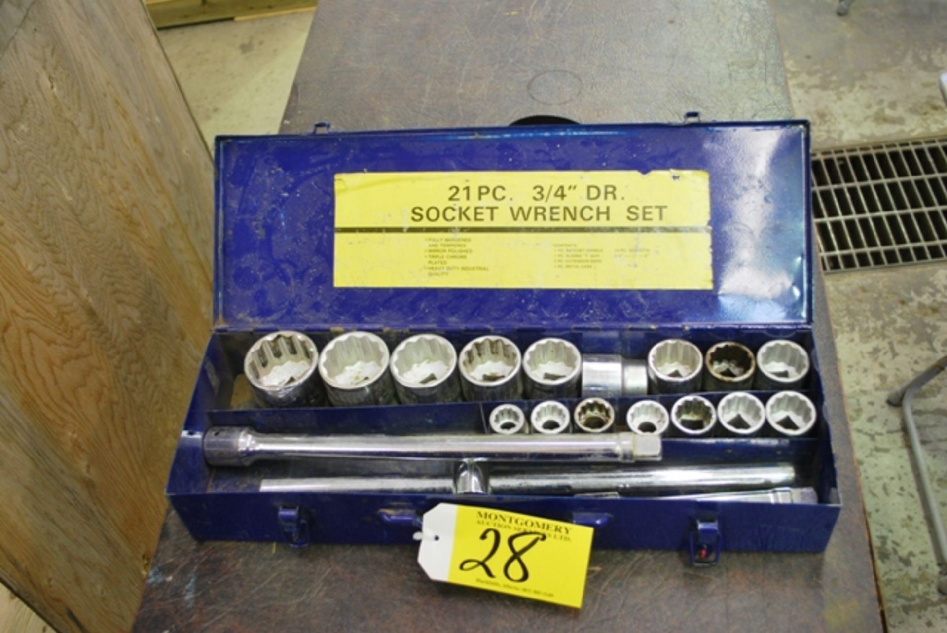 PTA 3/4" SOCKET WRENCH SET L#152