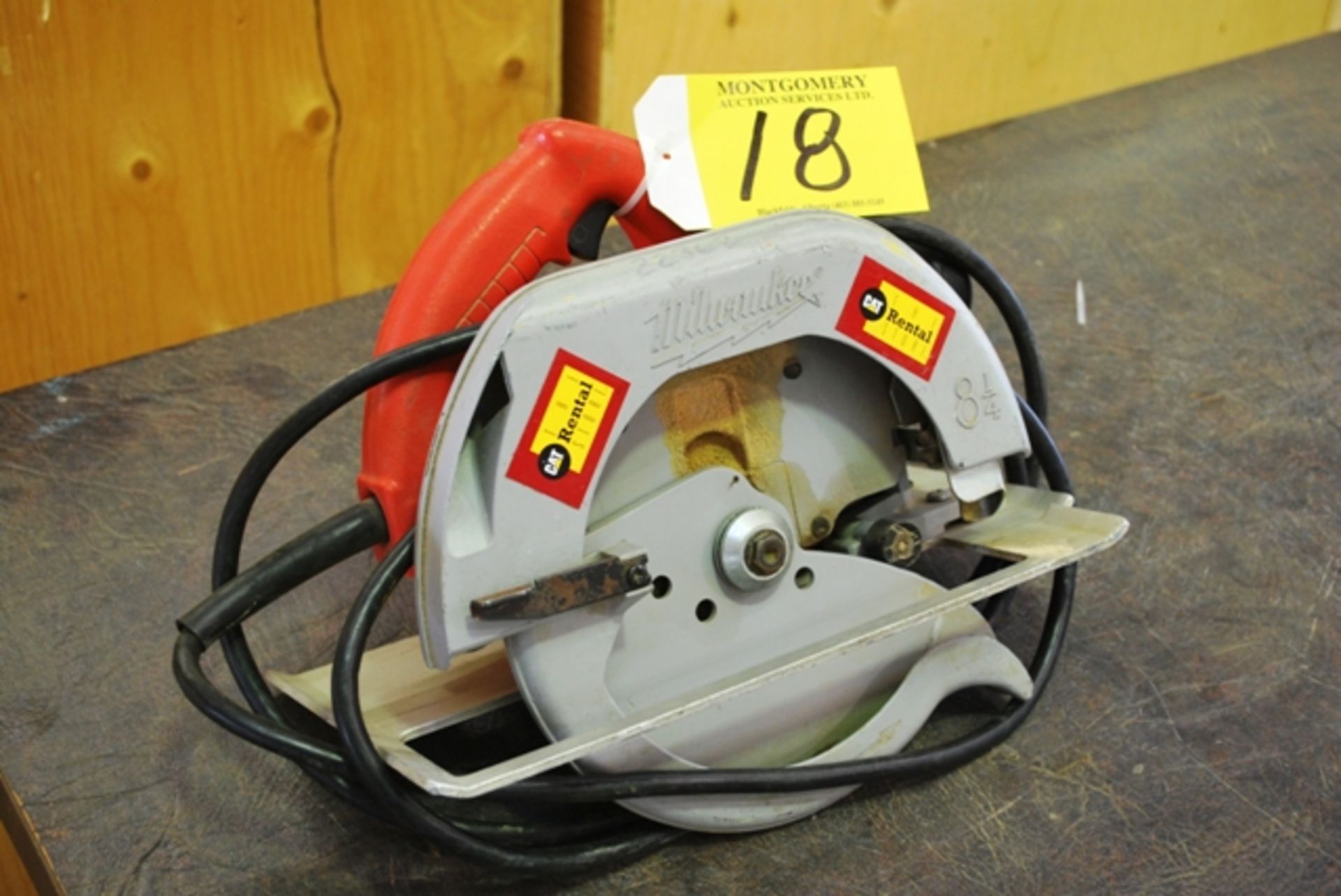 MILWAUKEE CURCULAR SAW (NO BLADE) L#106