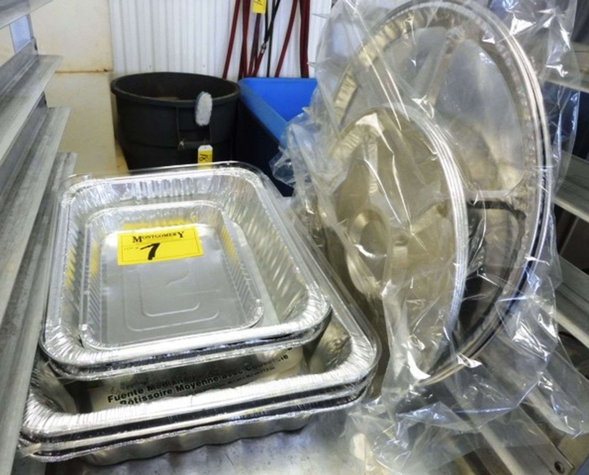 PAPER PLATES,PLASTIC CUTLERY, STIR STICKS, FOIL WARE, ETC - Image 2 of 2