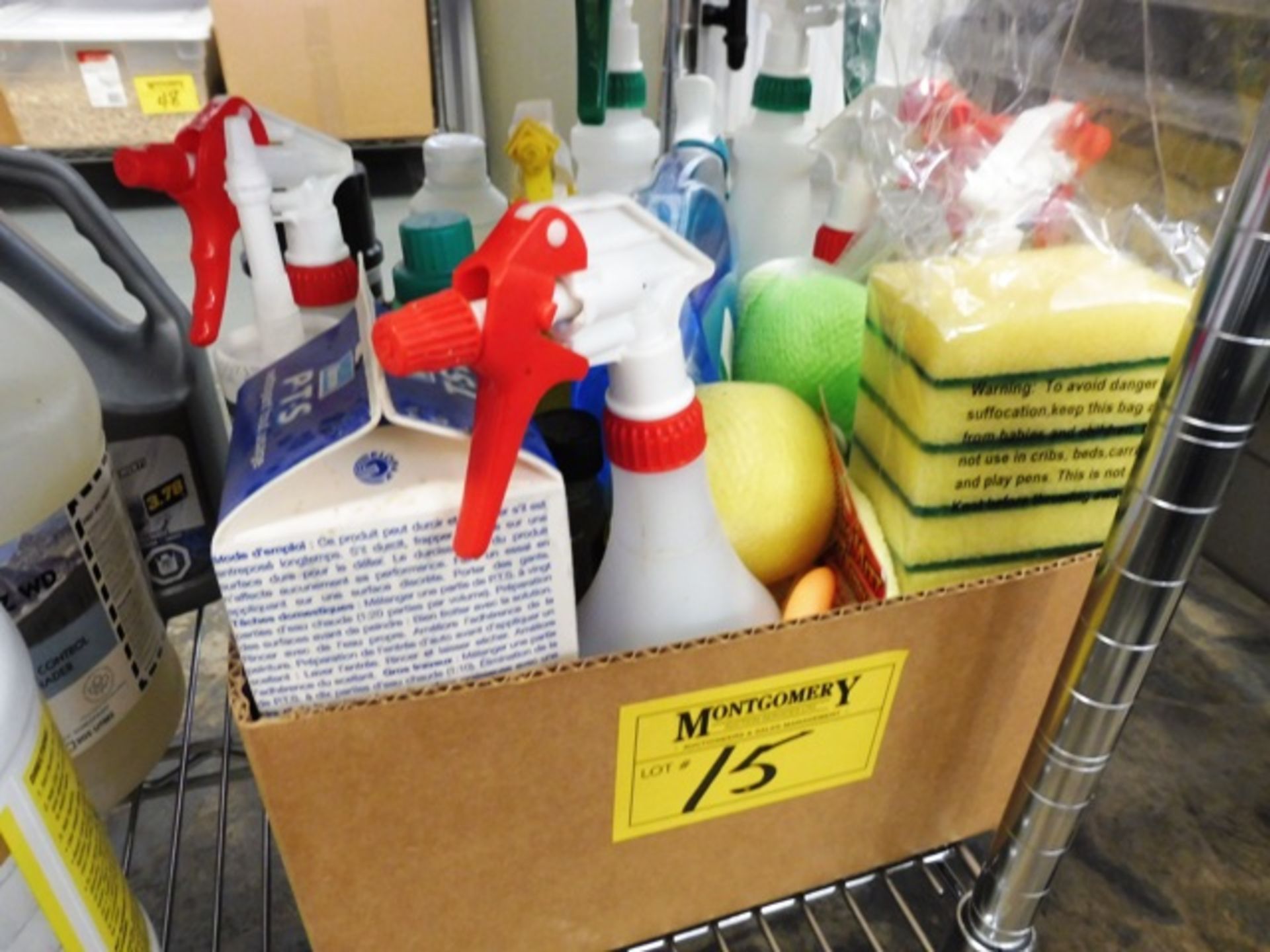 L/O MISC CLEANING SUPPLIES