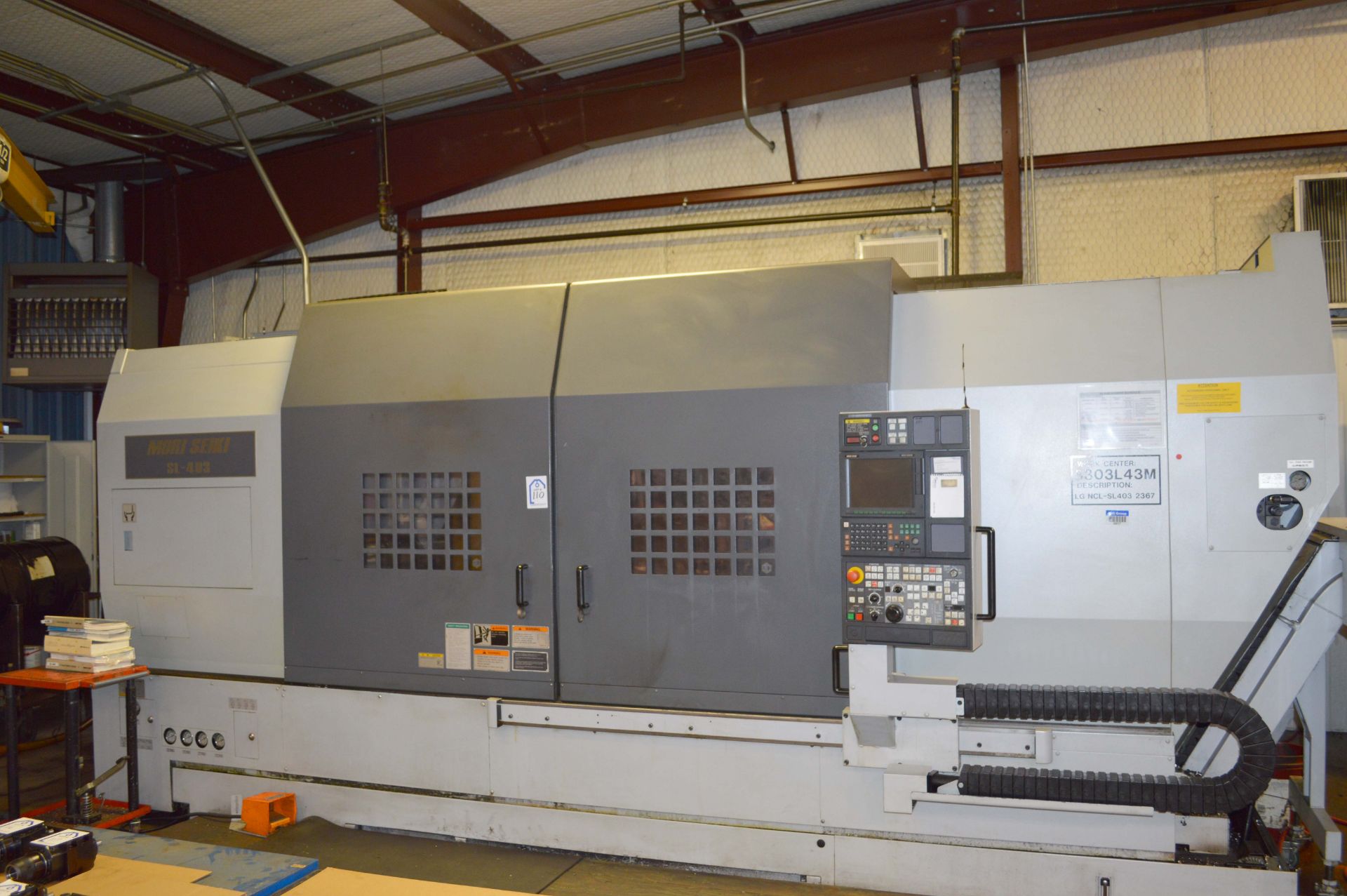 Mori Seiki SL 403BMC/2000 CNC Turning Center with Live Tooling, Mori Seiki MSX 500iii CNC Control - Image 2 of 14