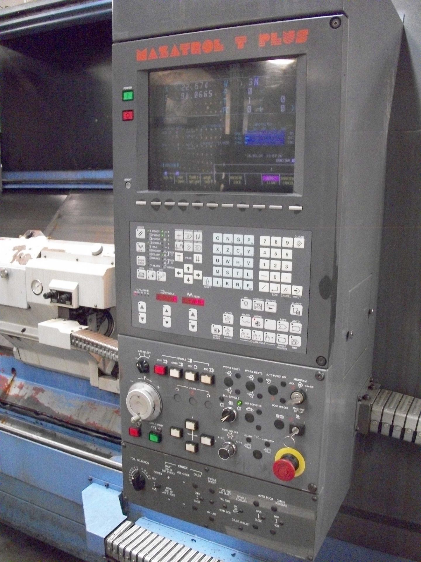 Mazak Slant Turn 50NX3000U CNC Turning Center, Mazatrol T-Plus CNC Contro - Image 4 of 10