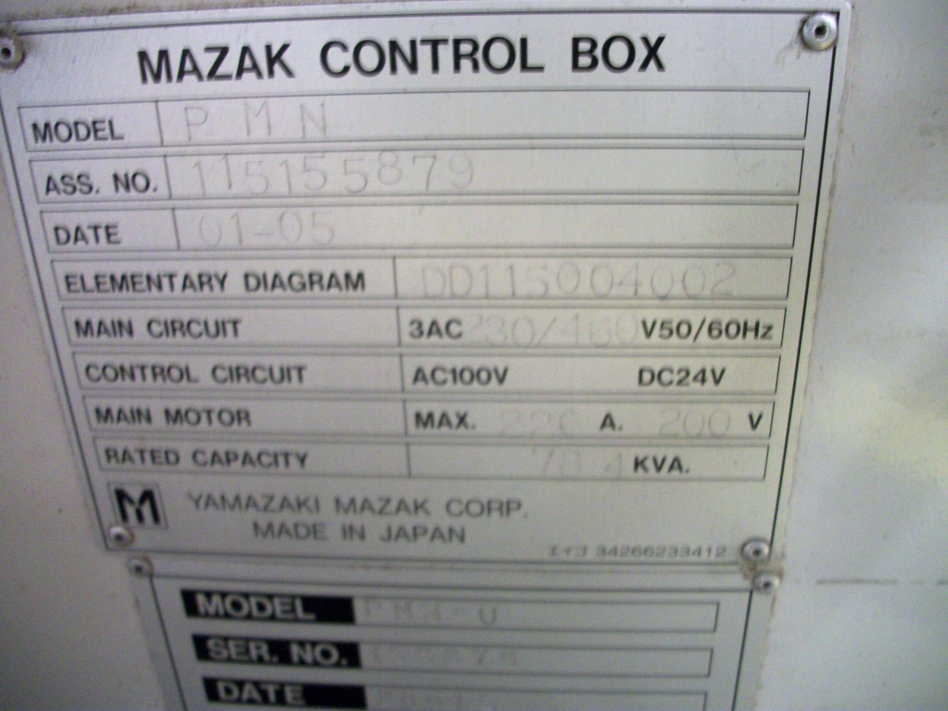 Mazak Power Master-N Universal/3000 CNC Turning Center, Fusion 640T CNC Control, 120" Centers - Image 3 of 14