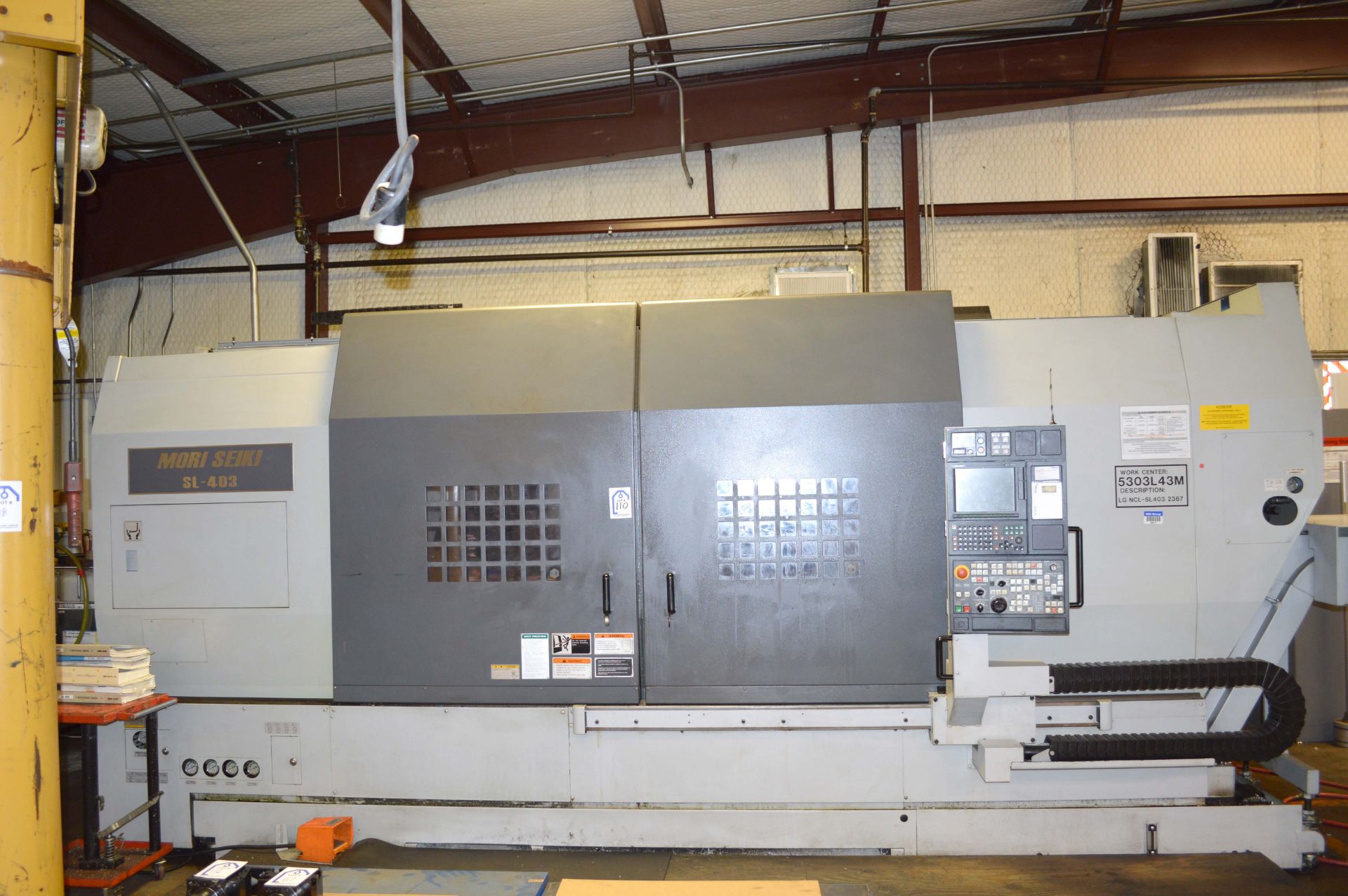 Mori Seiki SL 403BMC/2000 CNC Turning Center with Live Tooling, Mori Seiki MSX 500iii CNC Control - Image 4 of 14