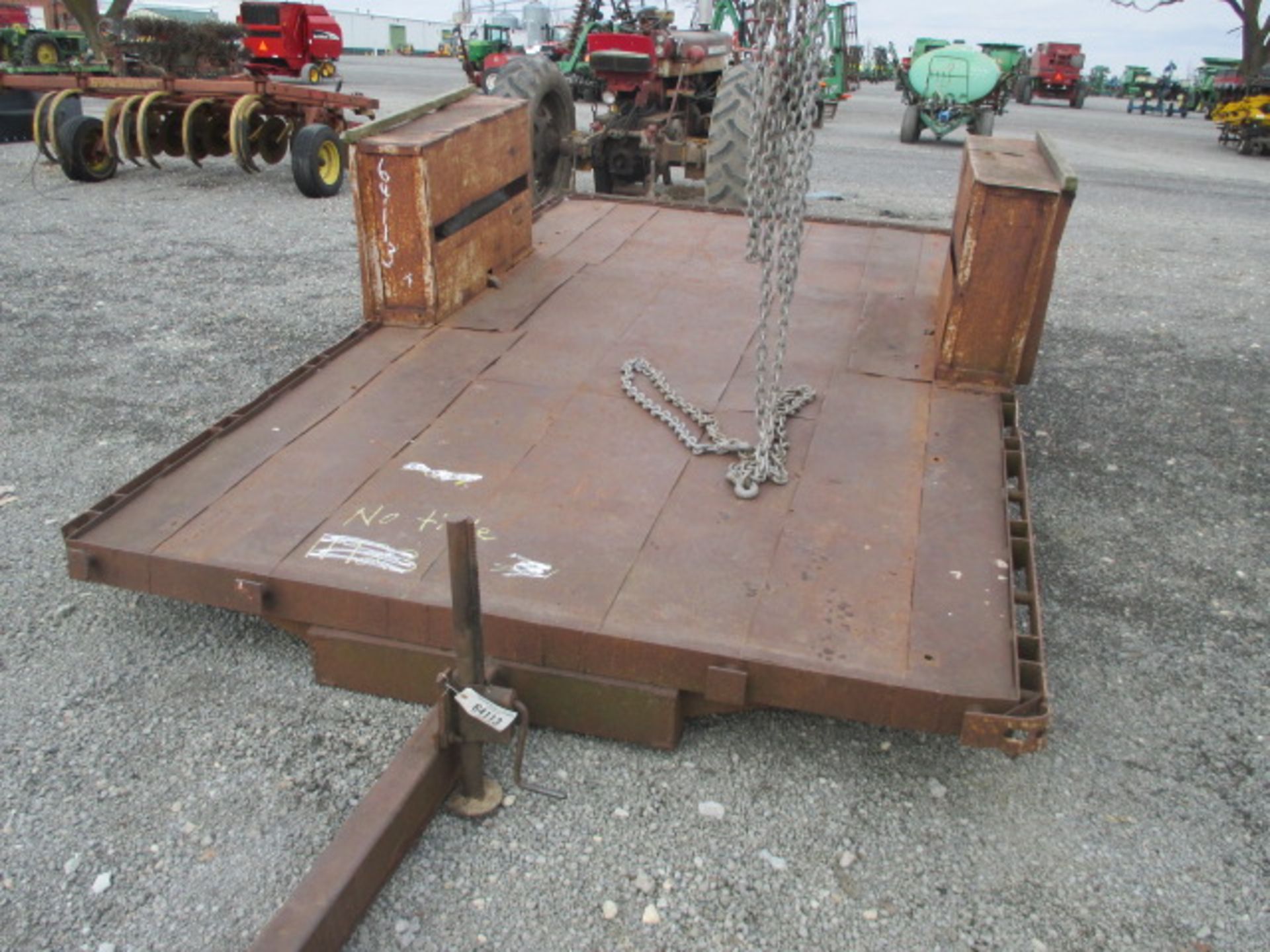 (Lot 64113) FLATBED TRL - NO TITLE