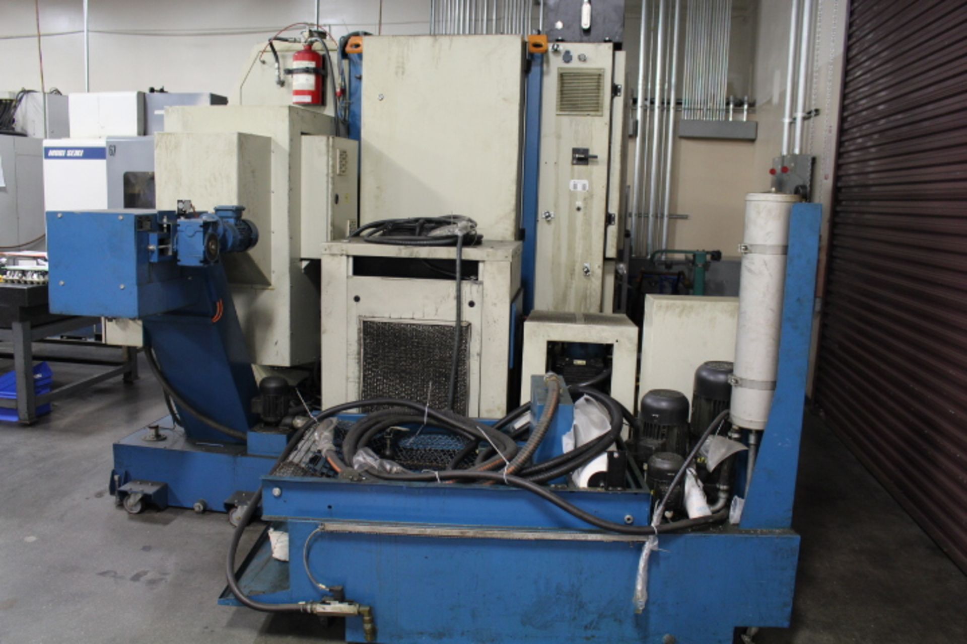 2007 WILLEMIN CNC MILL/TURNING LATHE, MODEL 518MT 7-AXIS, GE SERIES FANUC 16i-MB CNC CONTROL, 72 ATC - Image 16 of 38