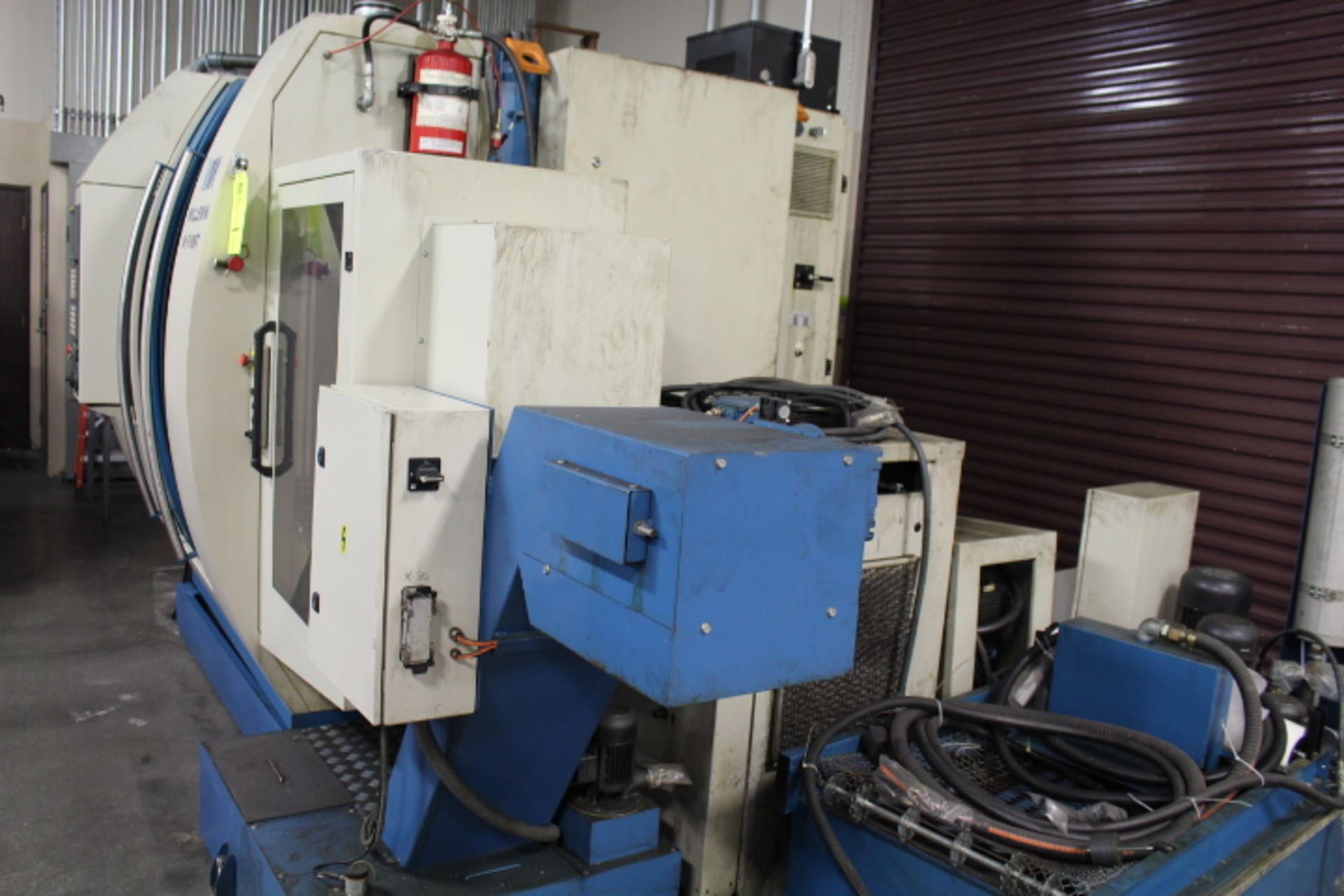 2007 WILLEMIN CNC MILL/TURNING LATHE, MODEL 518MT 7-AXIS, GE SERIES FANUC 16i-MB CNC CONTROL, 72 ATC - Image 15 of 38