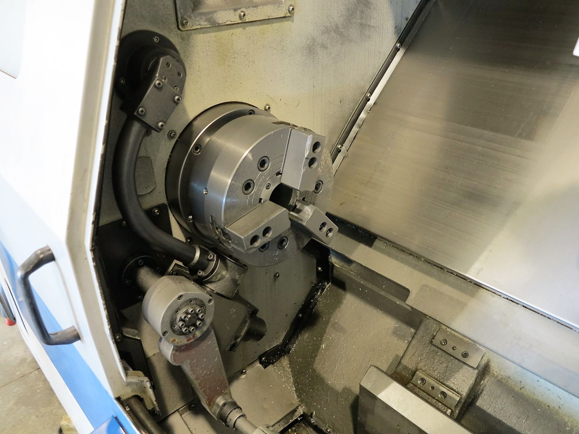 DOOSAN PUMA 230 CNC LATHE, FANUC 21i-T CNC CONTROL, 10” 3 JAW CHUCK, 3” BAR CAPACITY - Image 3 of 4