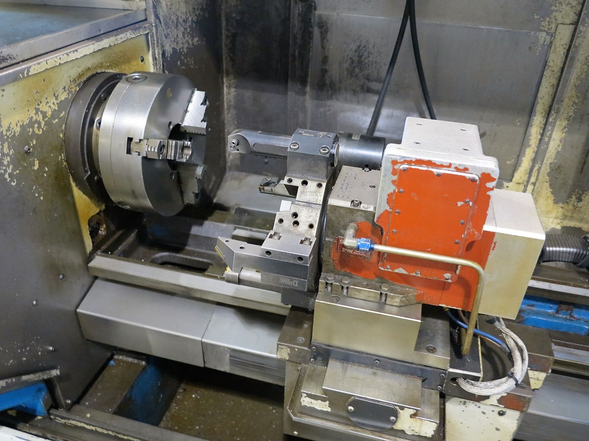 SUMMIT SC510X40 SMART CUT FLAT BED CNC LATHE, FAGOR CNC CONTROL, 10" 3 JAW CHUCK, 3" BAR CAPACITY, - Image 2 of 4