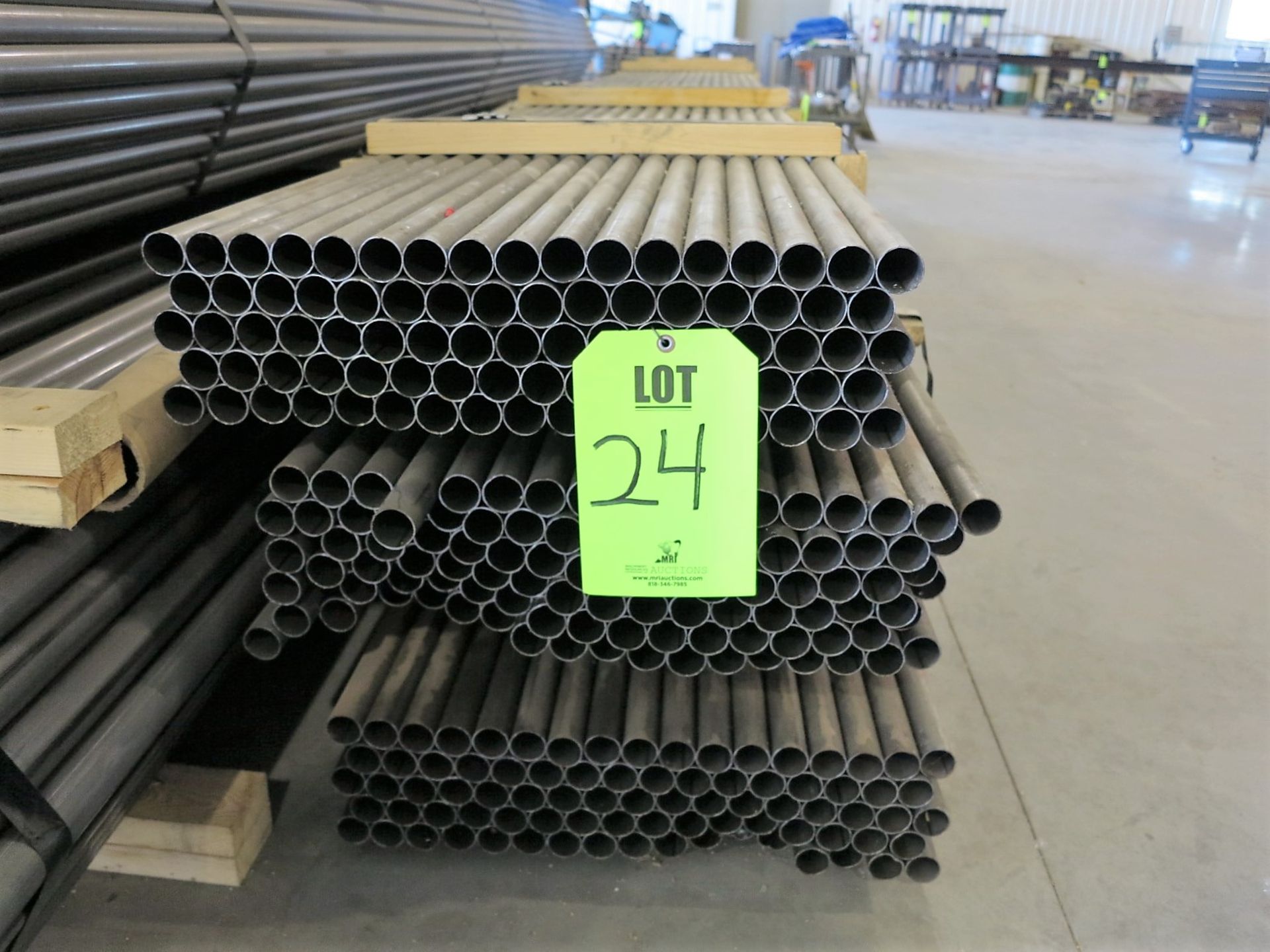 (3) BUNDLES: 83 PCS PER BUNDLE, 1 3/8 O.D.X 16 GA. X 240" MILD STEEL PIPE. A-513 TYPE