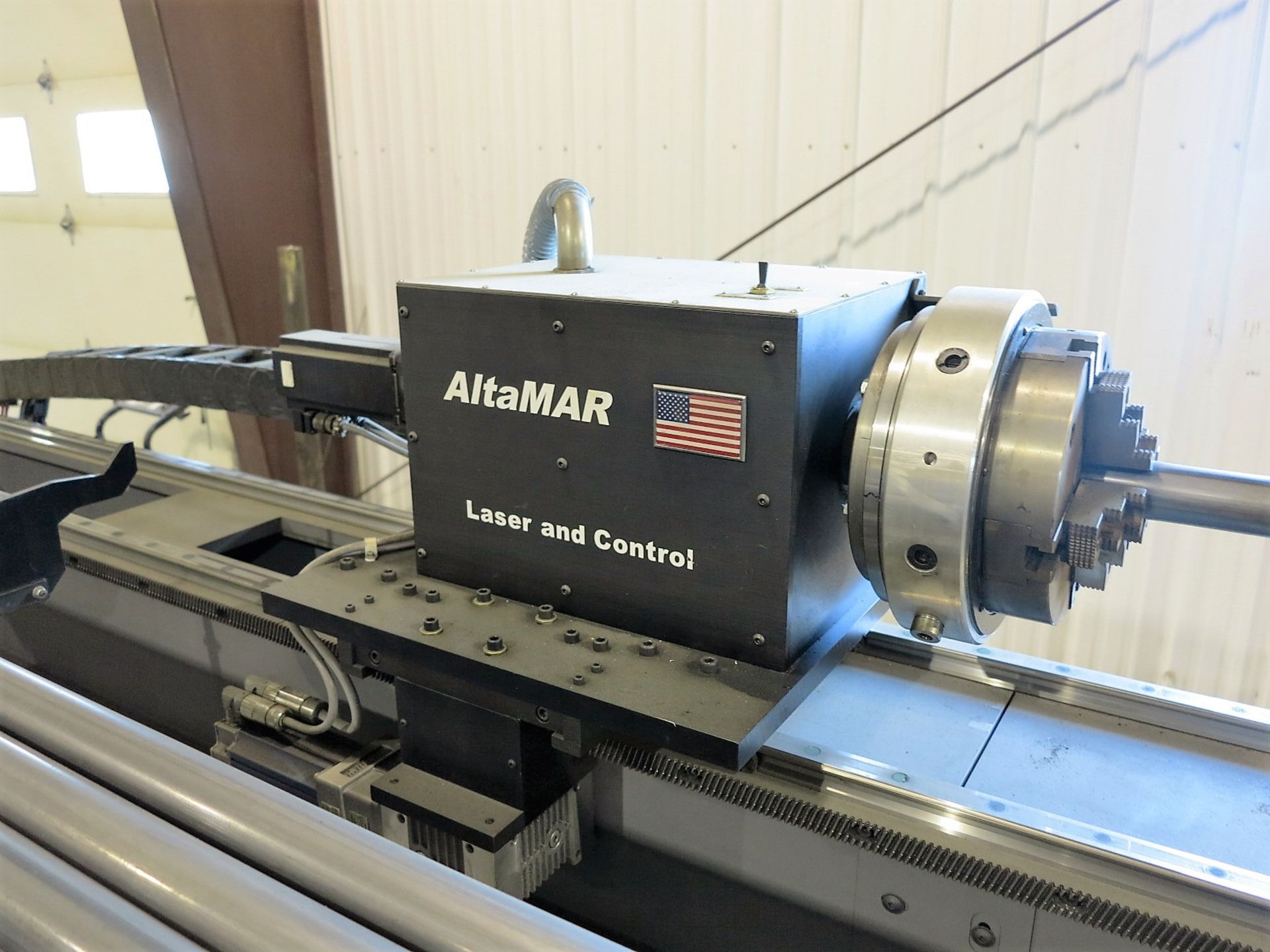 2010 ALTAMAR LT-2400 LASER TUBE CUTTING & MARKING SYSTEM, TUBE TYPE ROUND, RECTANGULAR, SQUARE, - Image 4 of 14