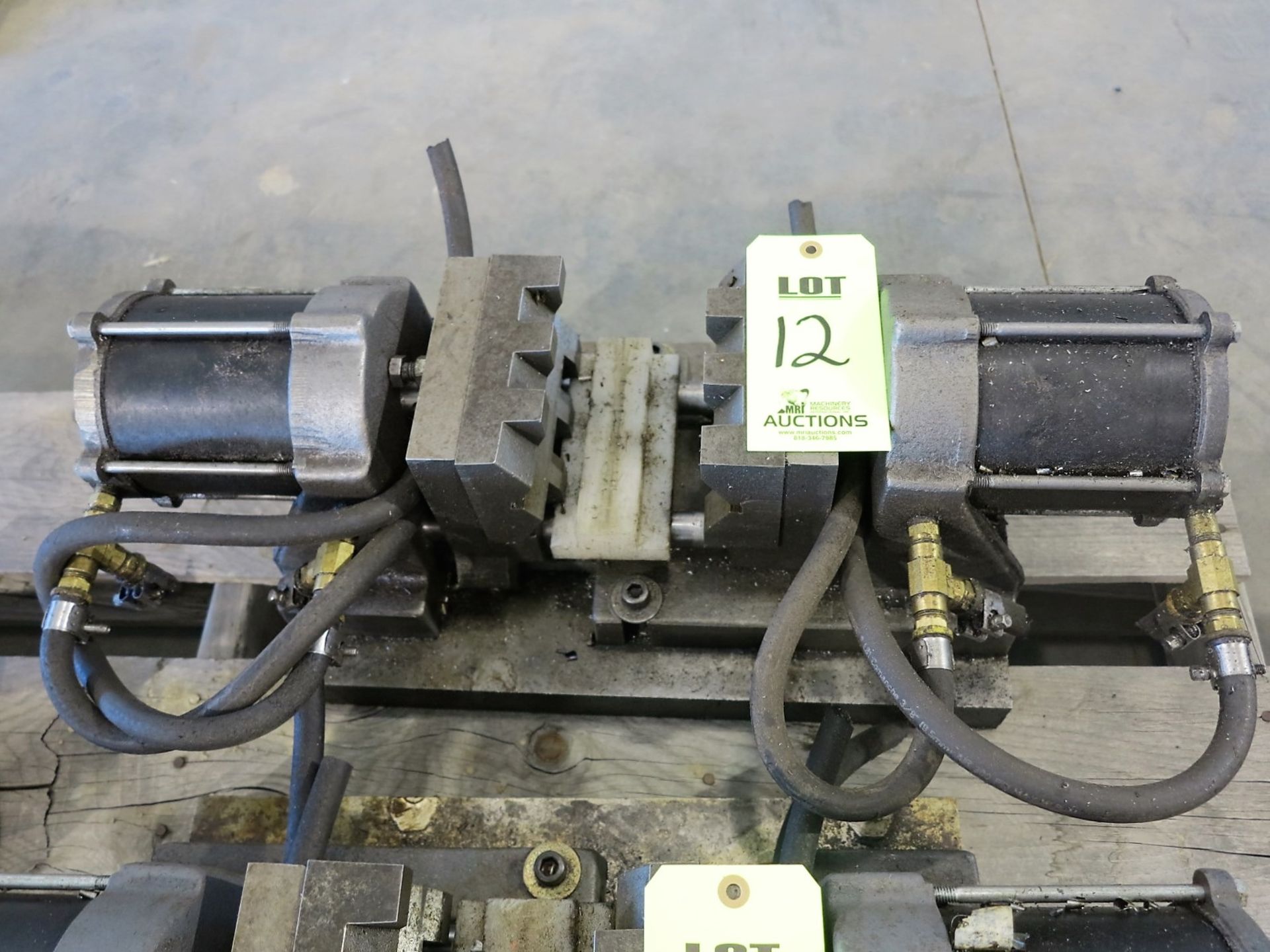 6" HEINRICH DA-6600 PNEUMATIC VISE