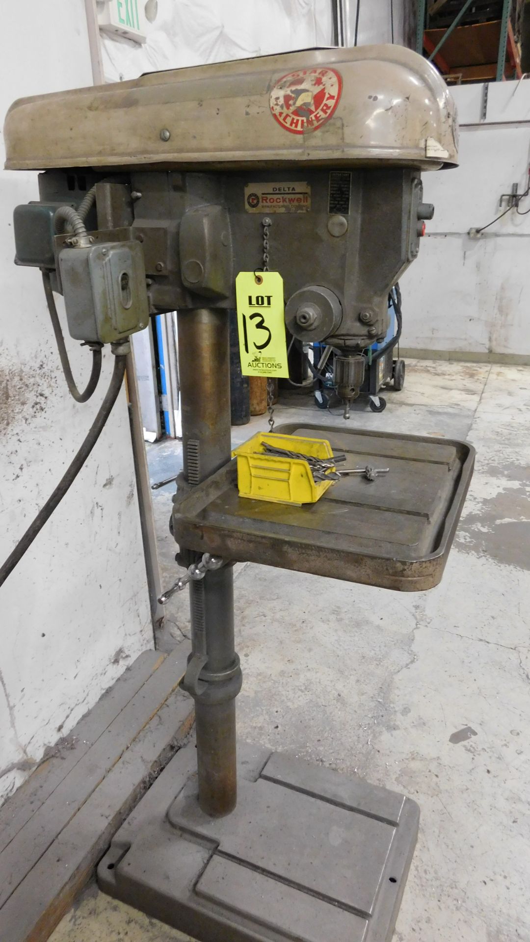 DELTA ROCKWELL DRILL PRESS, CAT. NO. 17-600