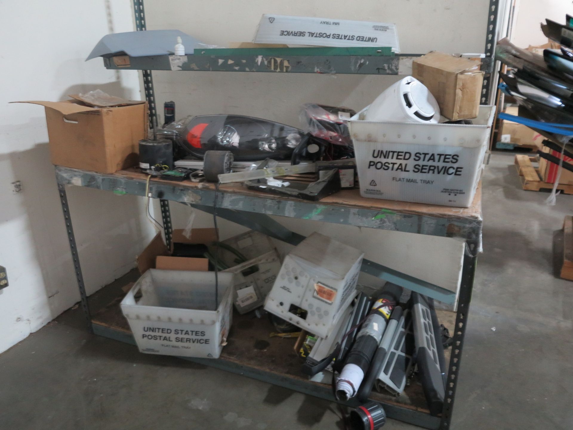 WORK BENCH W/ CONTENTS (AUTO PARTS)