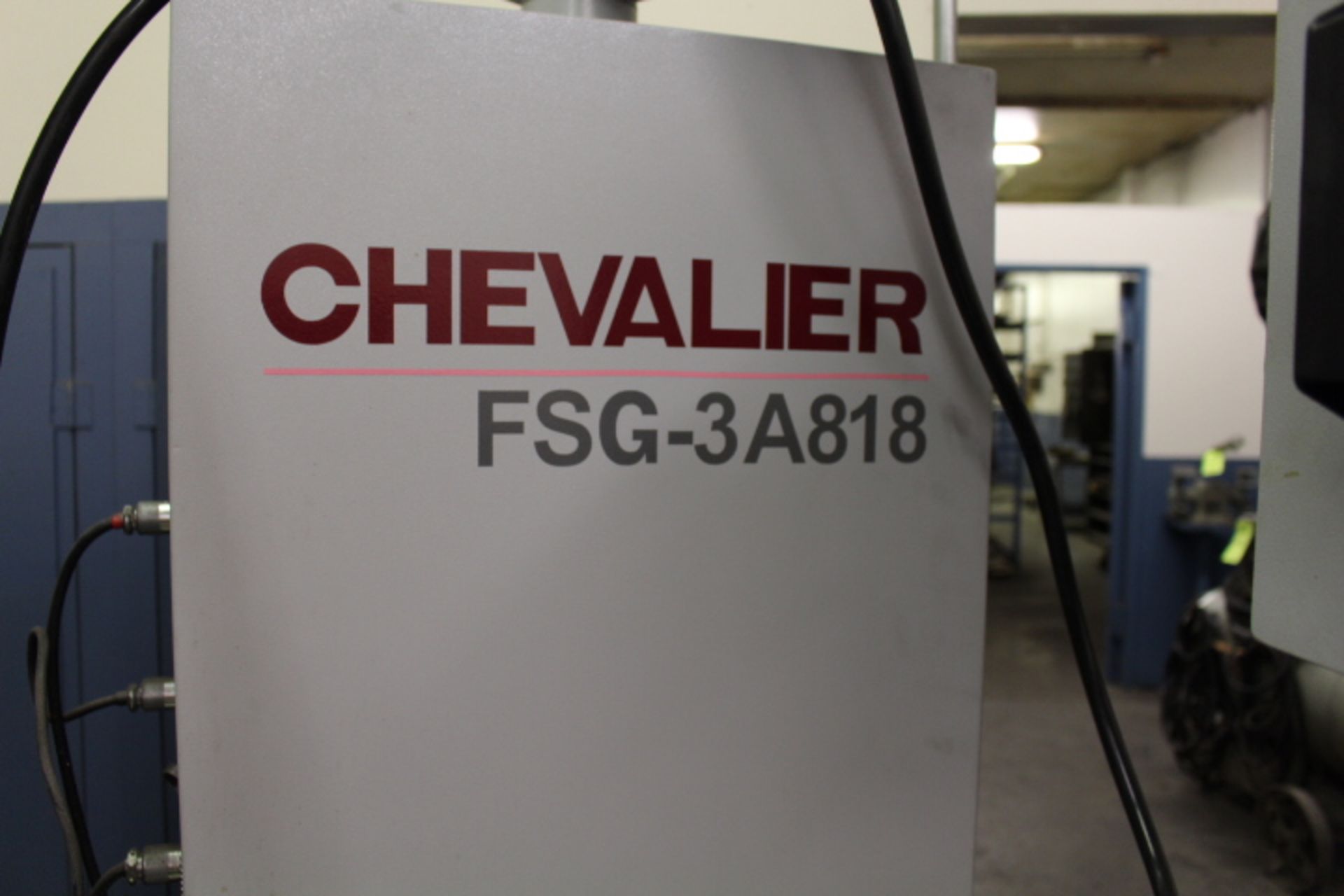 2015 CHEVALIER AUTO SURFACE GRINDER FSG-3A818, 8" x 18"KINGTUN ELECTRO MAGNETIC CHUCK, AUTO LUBE - Image 2 of 9