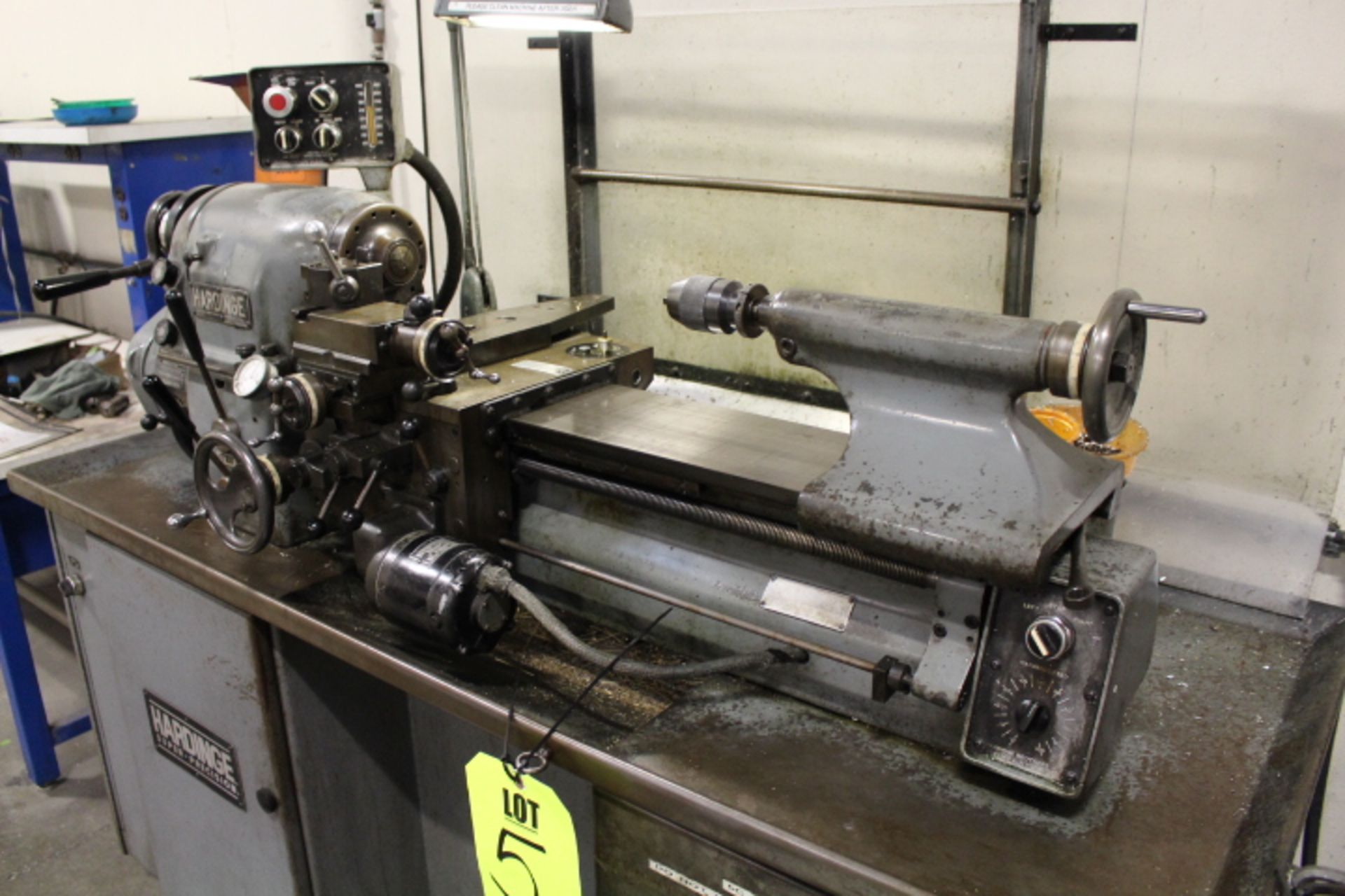 HARDINGE MODEL HLV-H SUPER PRECISION LATHE - Bild 5 aus 6