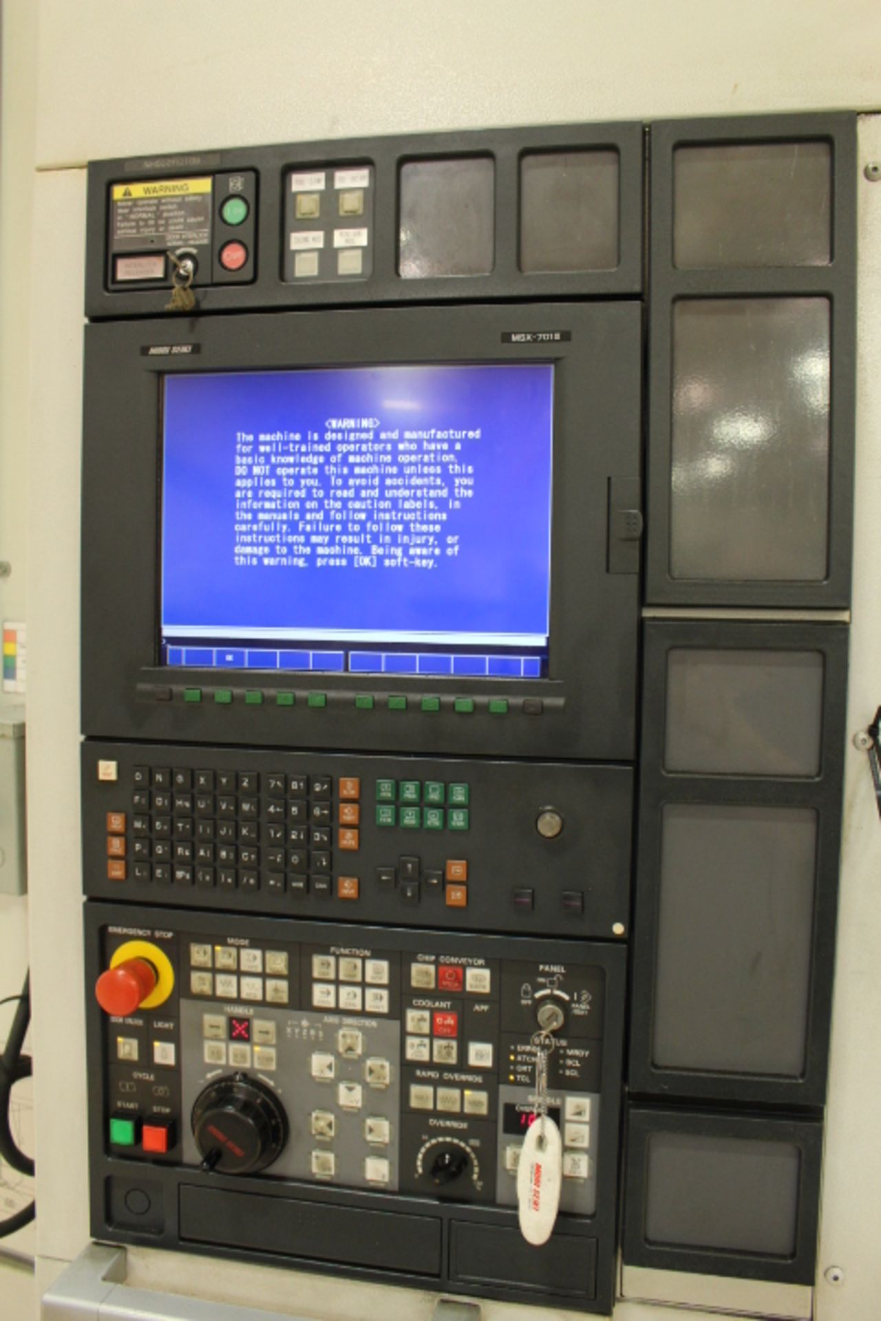 2006 MORI SEIKI NH5000 DCG HORIZONTAL MACHINING CENTER, MSX-70 III CNC CONTROL, FULL 4TH AXIS, XYZ - Image 10 of 54