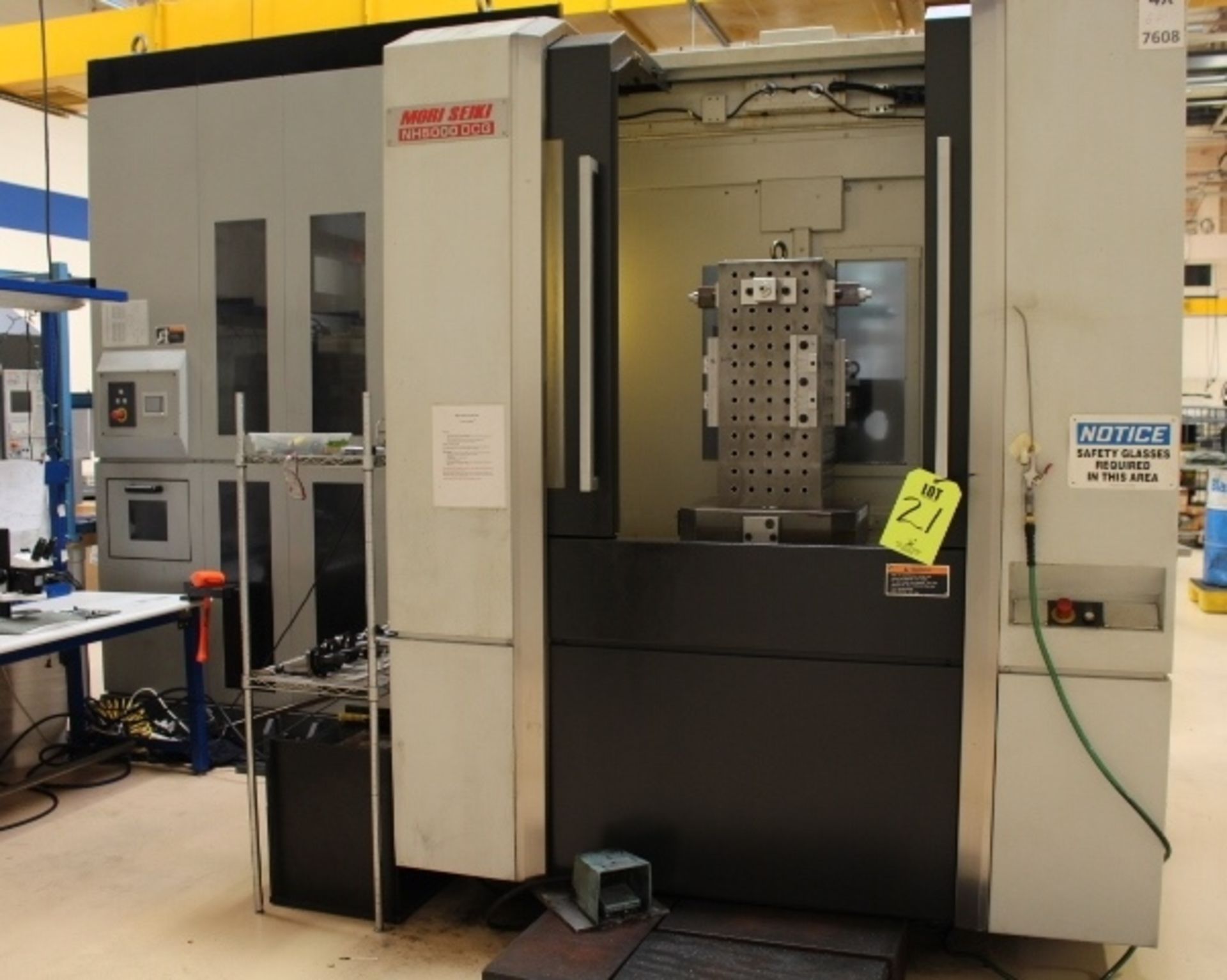 2006 MORI SEIKI NH5000 DCG HORIZONTAL MACHINING CENTER, MSX-70 III CNC CONTROL, FULL 4TH AXIS, XYZ - Image 5 of 54