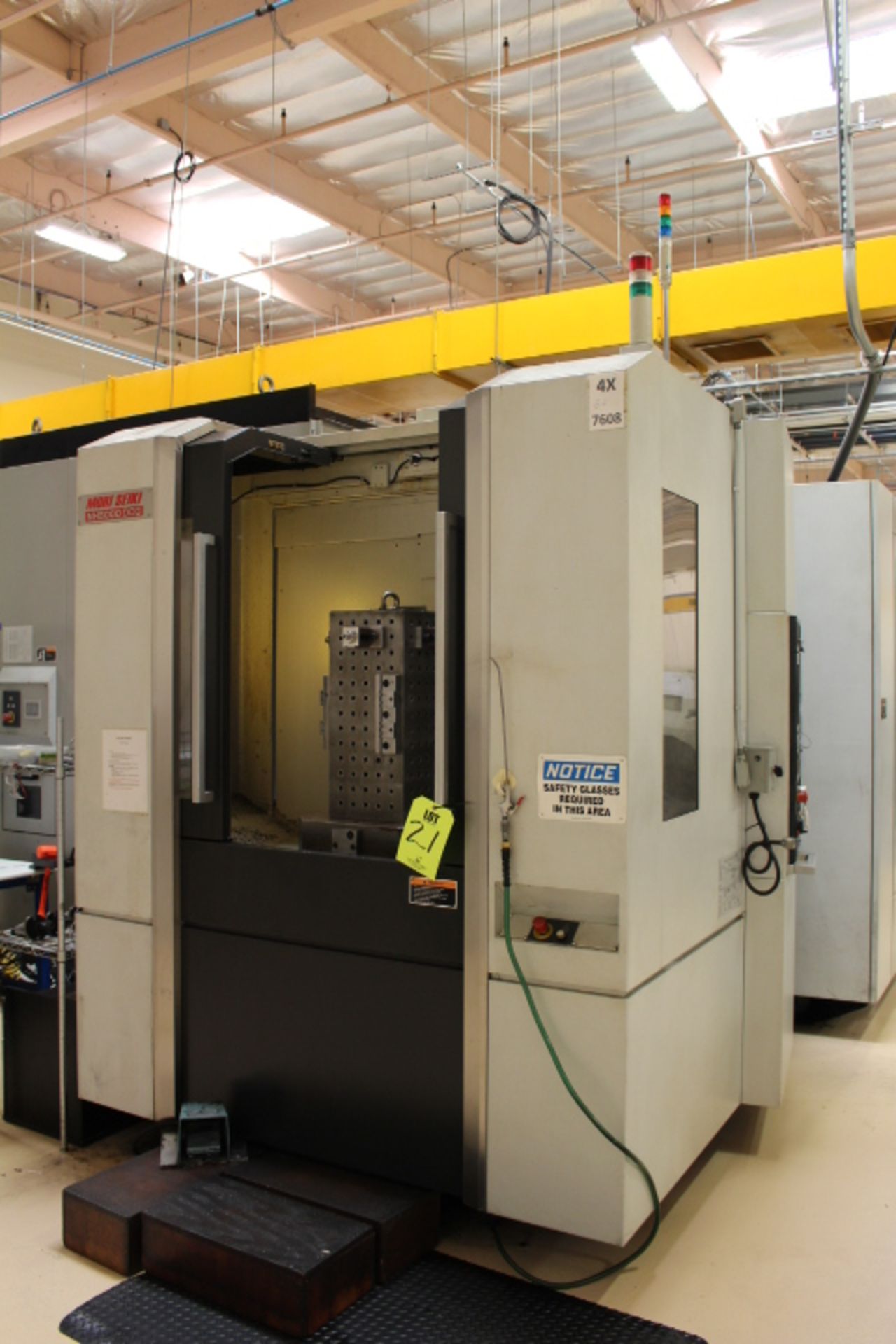 2006 MORI SEIKI NH5000 DCG HORIZONTAL MACHINING CENTER, MSX-70 III CNC CONTROL, FULL 4TH AXIS, XYZ - Image 4 of 54