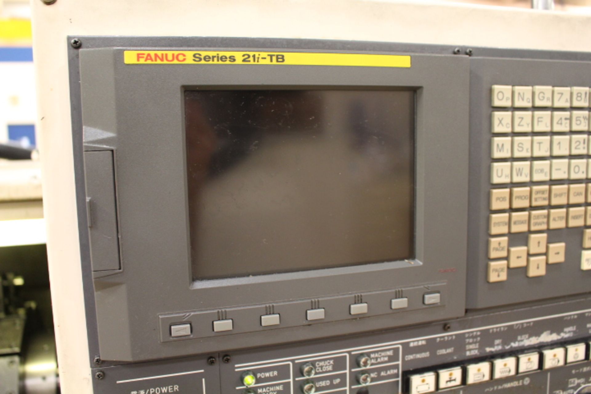 MIYANO BND-42T5 CNC TURNING CENTER, FANUC SERIES 21i-TB CONTROL, 5,000 RPM MAX SPINDLE SPEED, 12MM- - Image 5 of 21