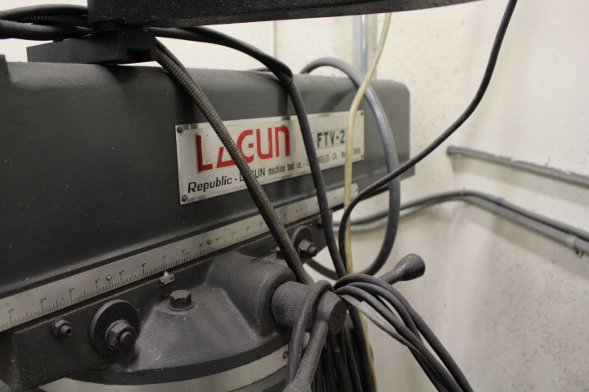 LAGUN CNC VERTICAL MILLING MACHINE, MODEL FTV-2, PROTO TRAK MX2 CONTROL, POWER DRAW BAR, COOLANT - Image 6 of 6