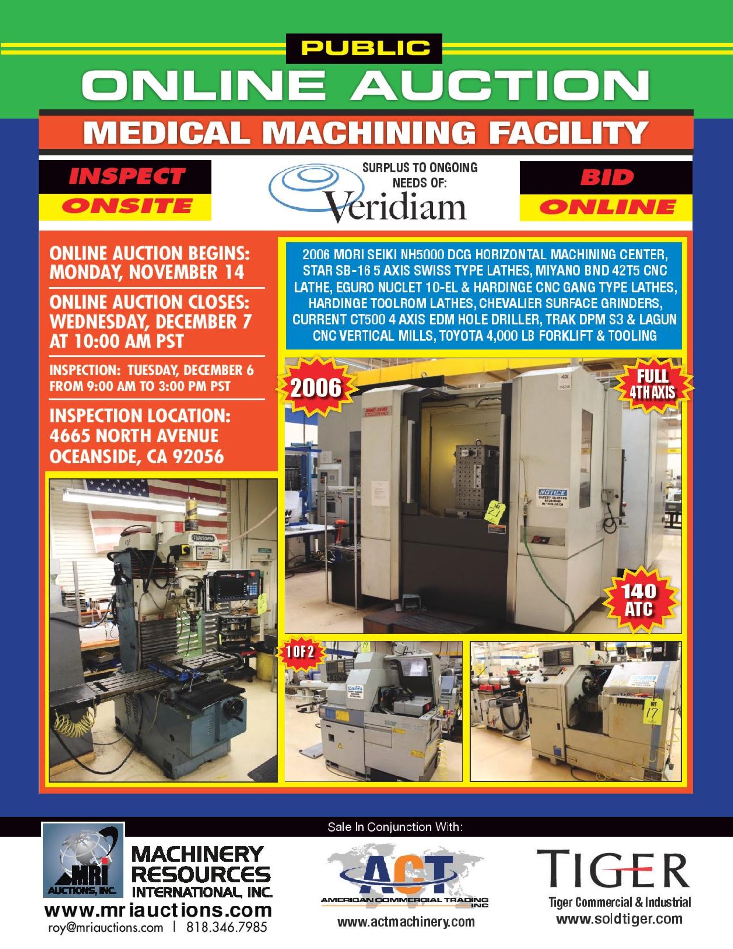 MEDICAL IMPLANT MANUFACTURING EQUIPMENT