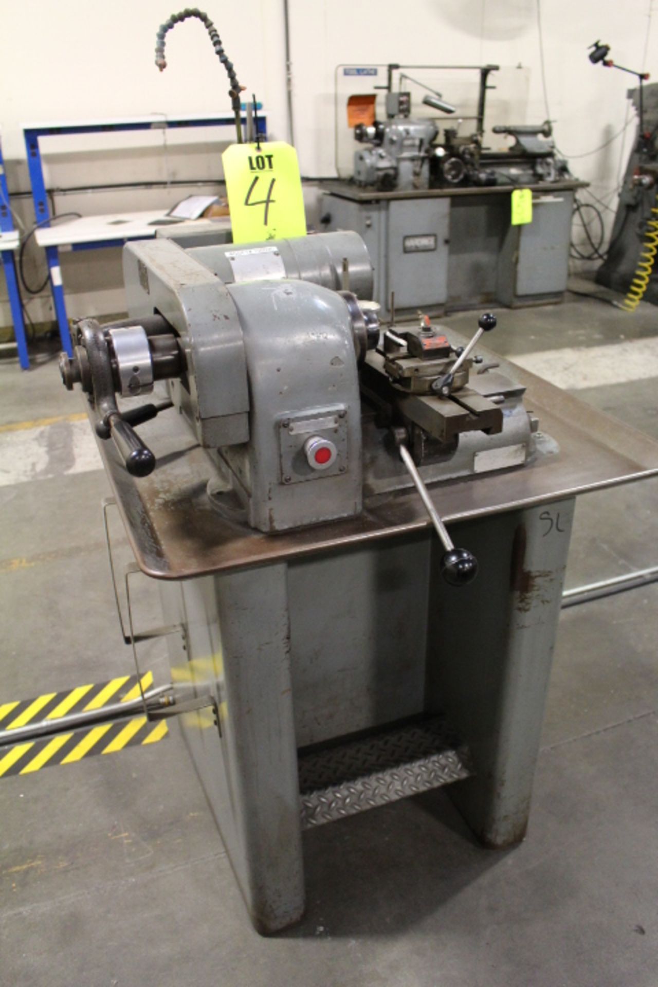 HARDINGE MODEL HSL-59 12” X 24” PRECISION LATHE, TAILSTOCK, S/N 311P805 - Image 2 of 3