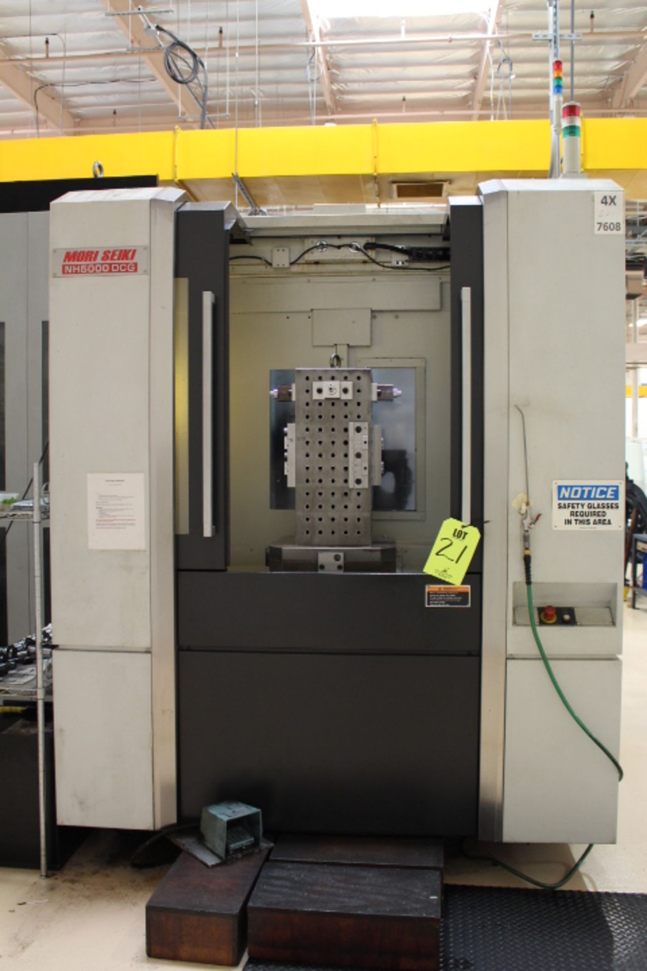 2006 MORI SEIKI NH5000 DCG HORIZONTAL MACHINING CENTER, MSX-70 III CNC CONTROL, FULL 4TH AXIS, XYZ - Image 3 of 54