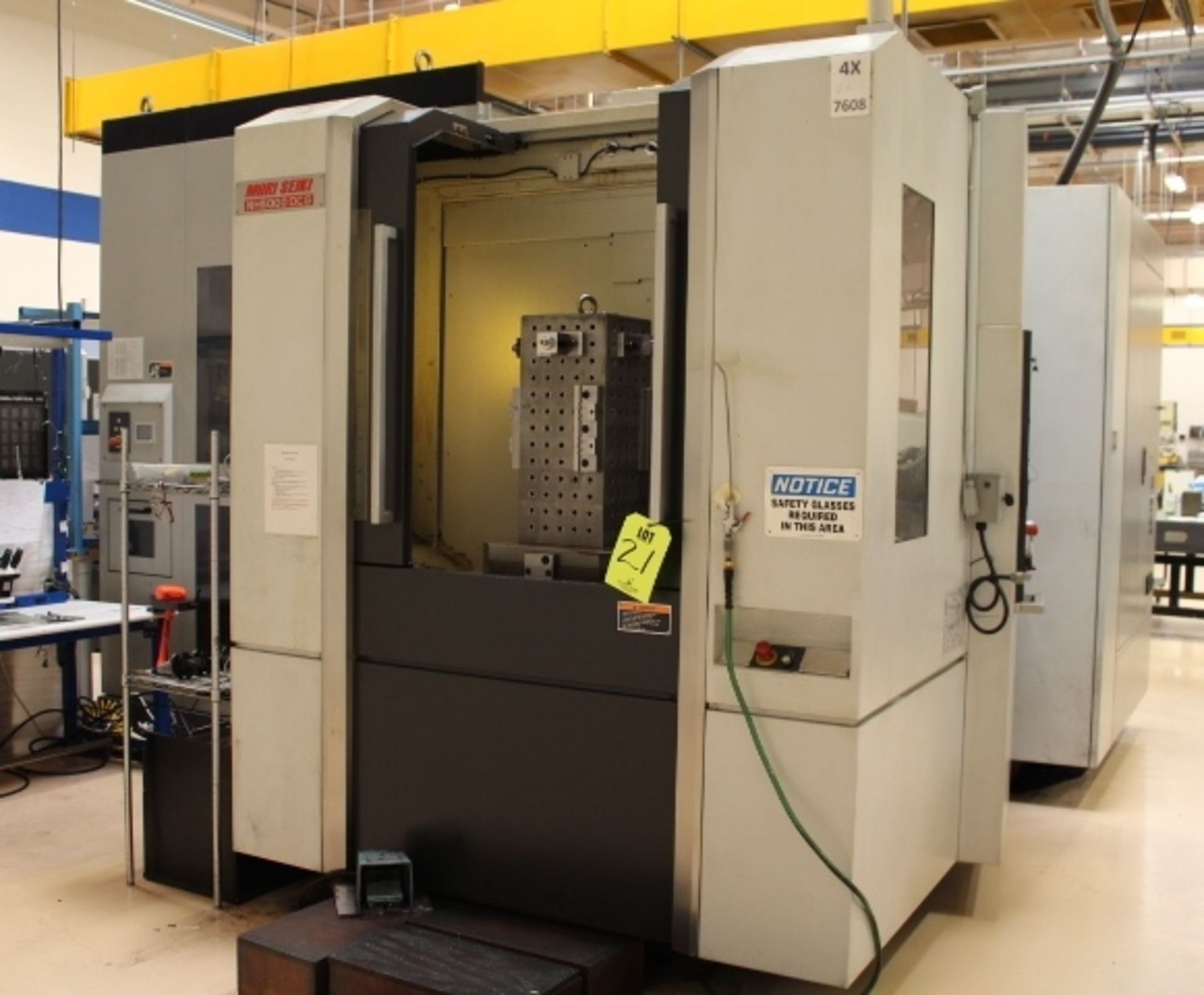 2006 MORI SEIKI NH5000 DCG HORIZONTAL MACHINING CENTER, MSX-70 III CNC CONTROL, FULL 4TH AXIS, XYZ - Image 2 of 54